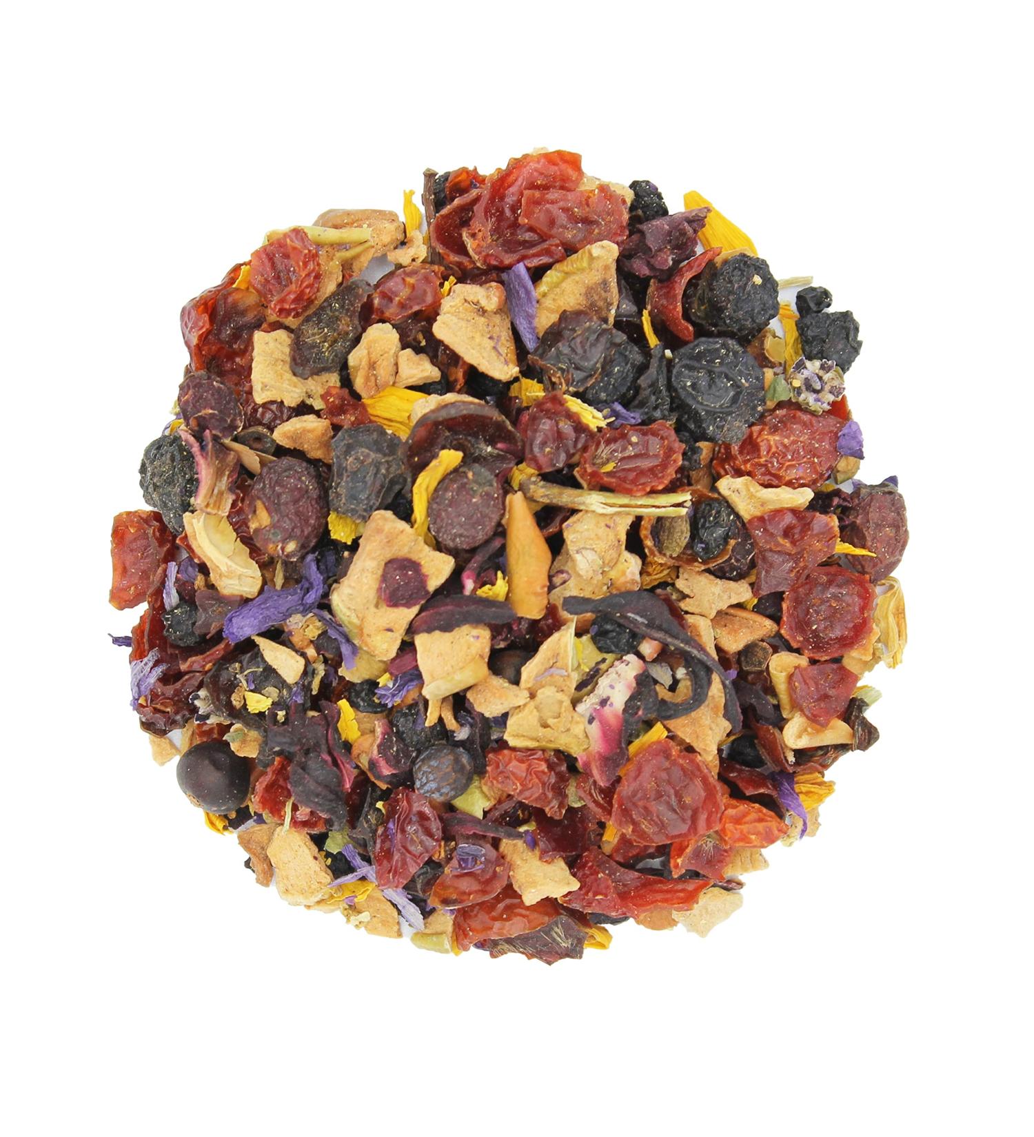  1000Kr uter 1000Kr uter Fruit Tea - Fruit Tea Blend - 100g - Wild Berries - Buy Online on GoSupps.com