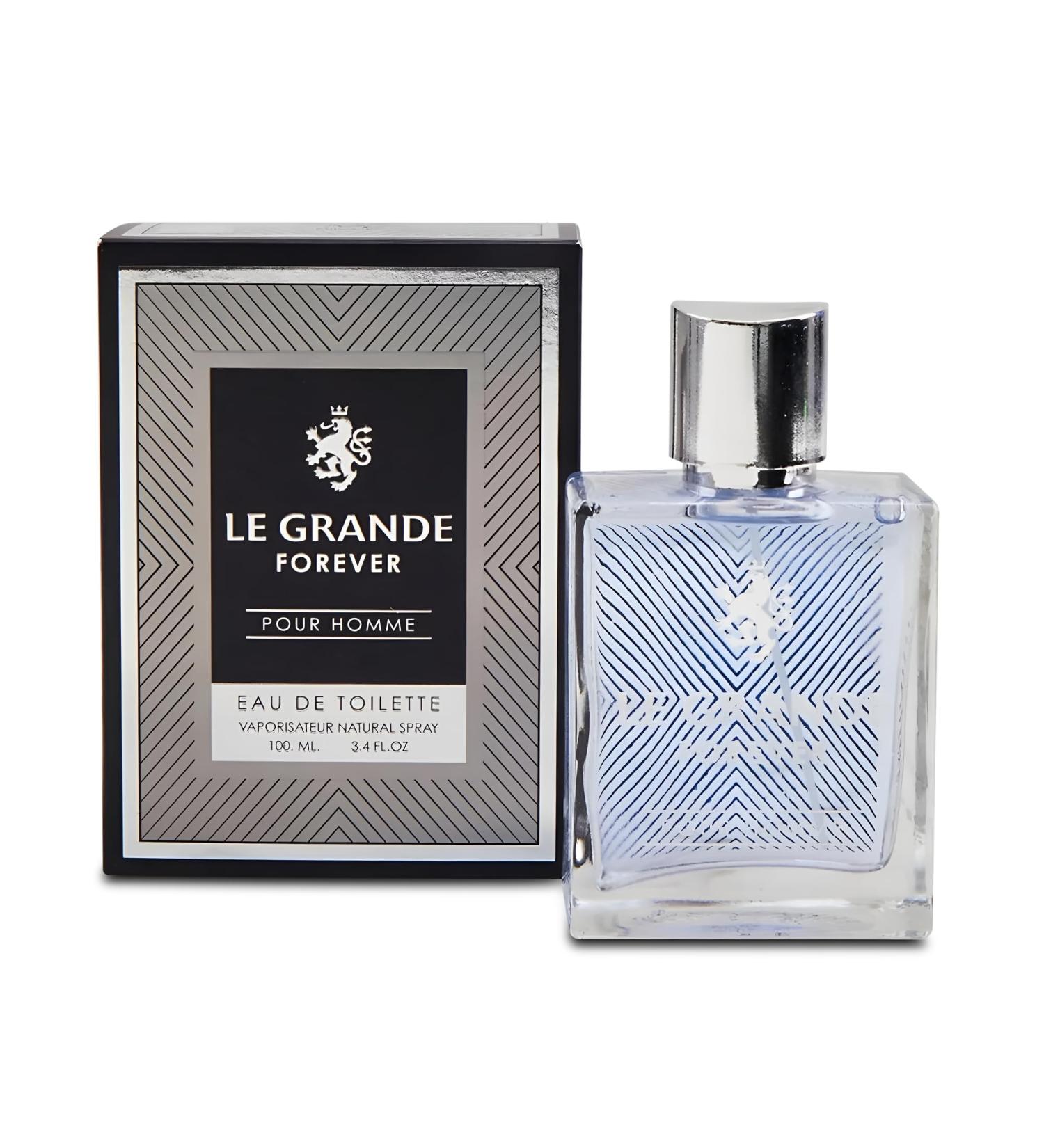 Men's Cologne Le Grande Forever- Eau De Toilette Spray Perfume Fresh Scent 3.4 Fl Oz Daily Used Le Grande Forever 3.4 Fl Oz (Pack of 2) - Buy Online on GoSupps.com