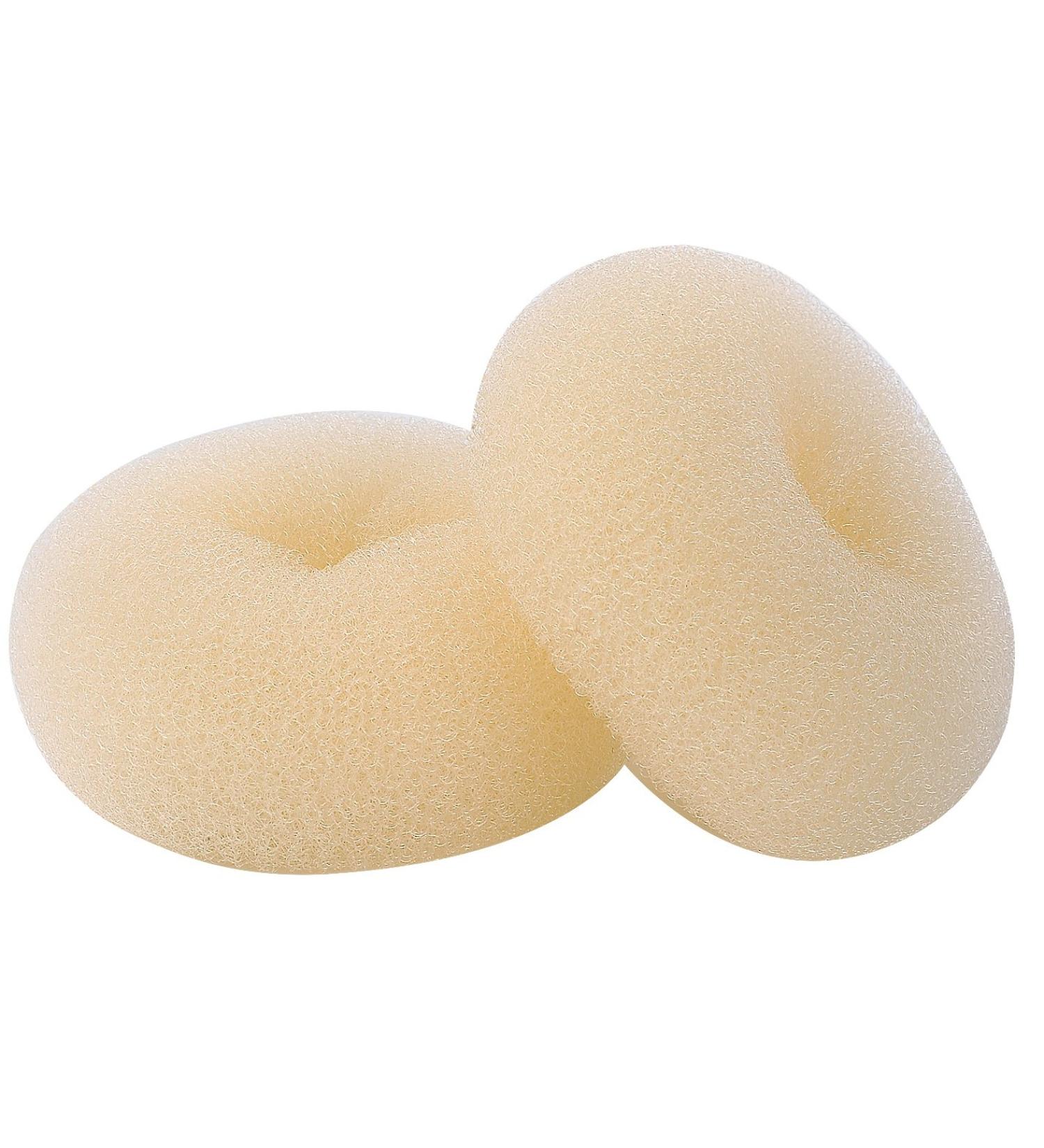 Clothoty 2 Extra Big Hair Bun Donut Maker - Ring Style Dutt & Needle Hair Donut Rolls for Thick Long Hair - Ideal Hair Bun Shaper (4.3 in Blonde) - Buy Online on GoSupps.com