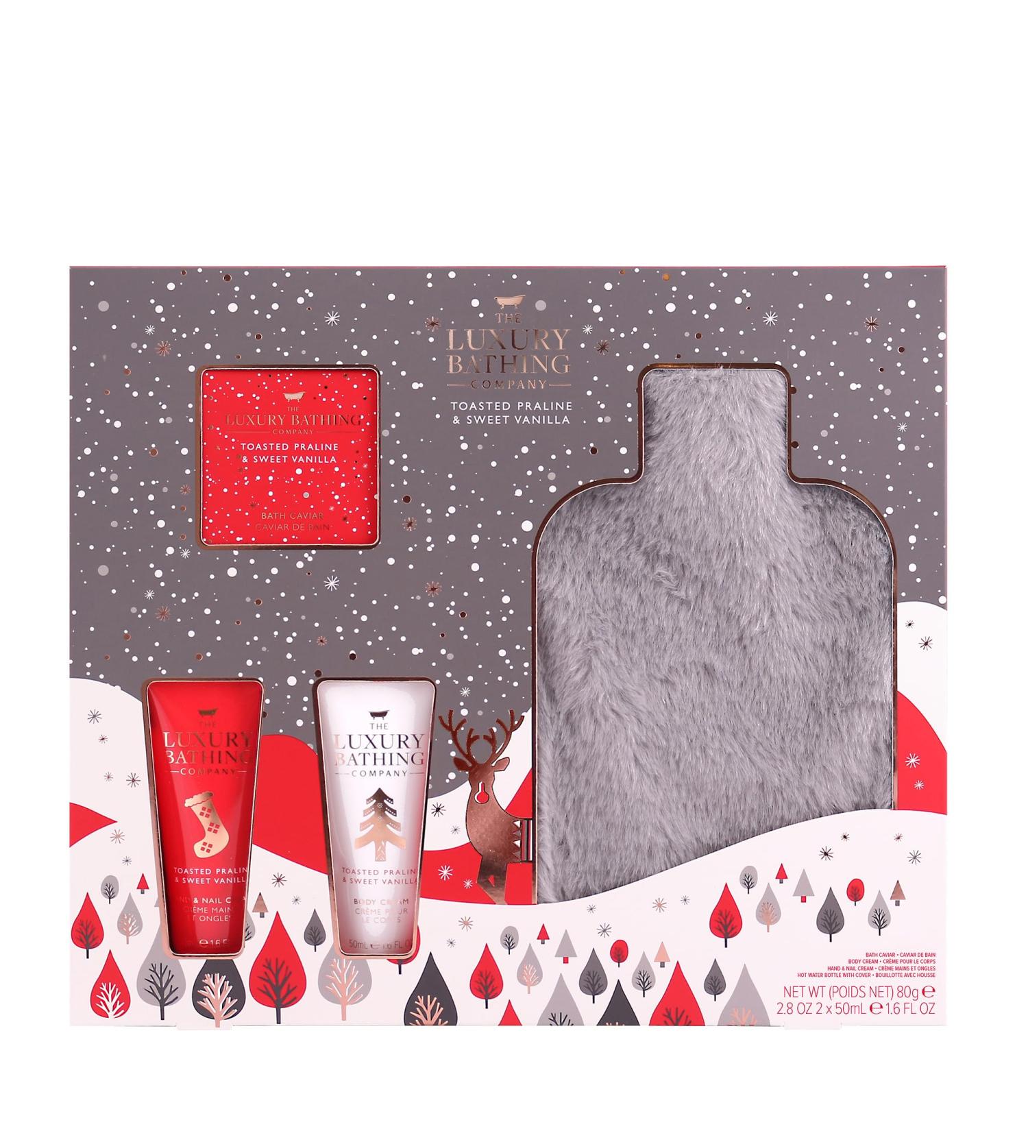 The Luxury Bathing Company - Toasted Praline & Sweet Vanilla Snuggly Gift Set - Vegan Friendly - Buy Online on GoSupps.com