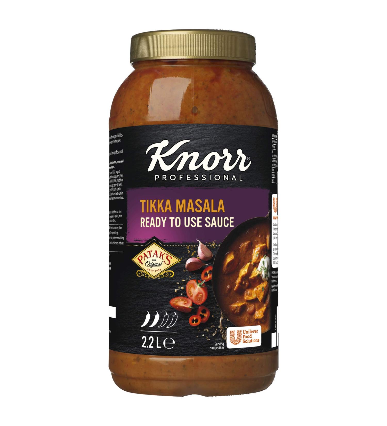 Knorr Patak's Tikka Masala Ready to Use Sauce 2.2 L
