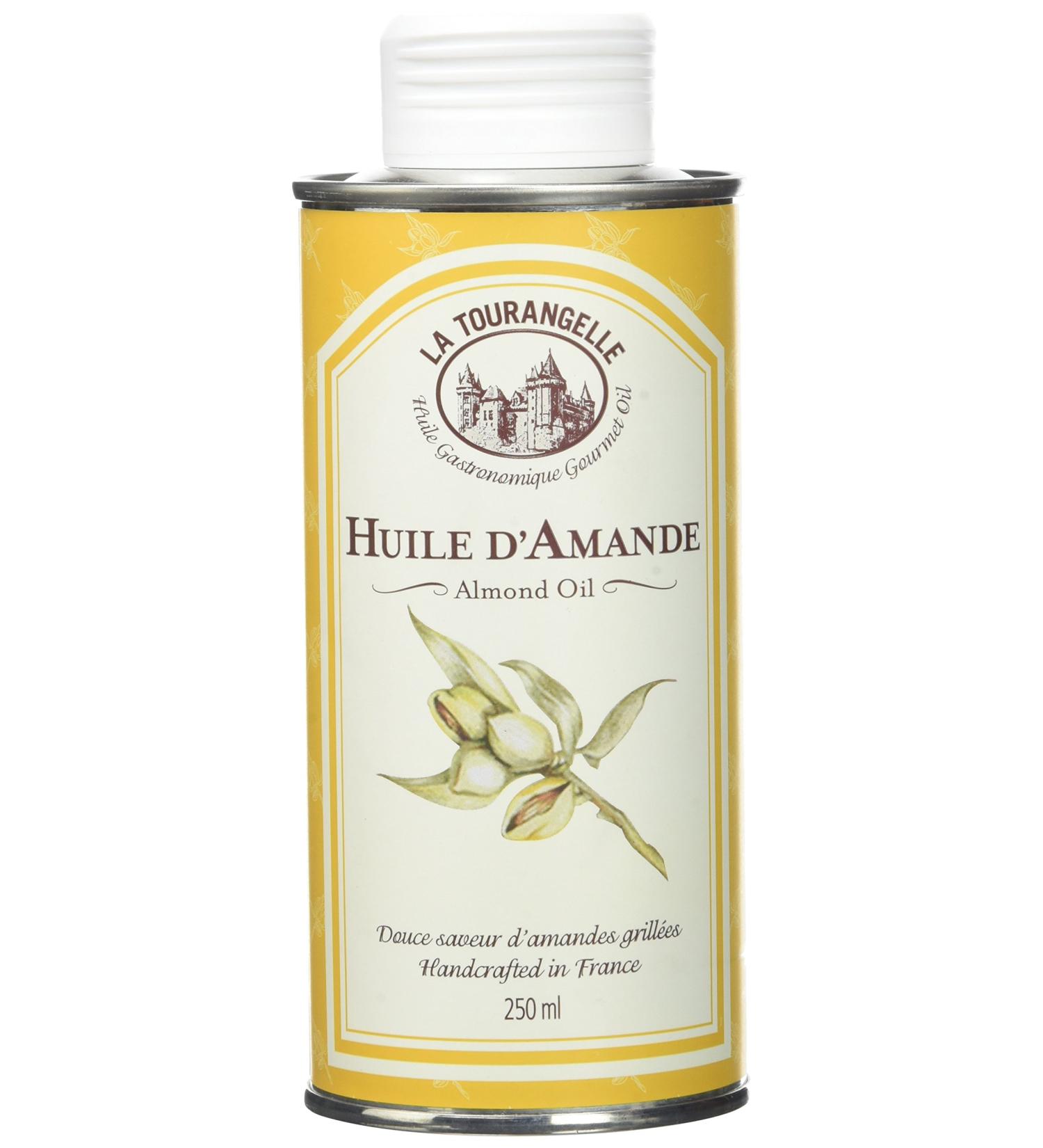 La Tourangelle Almond Oil - Delicately toasted - Produced in Saumur France using traditional know-how - Ideal - Buy Online on GoSupps.com