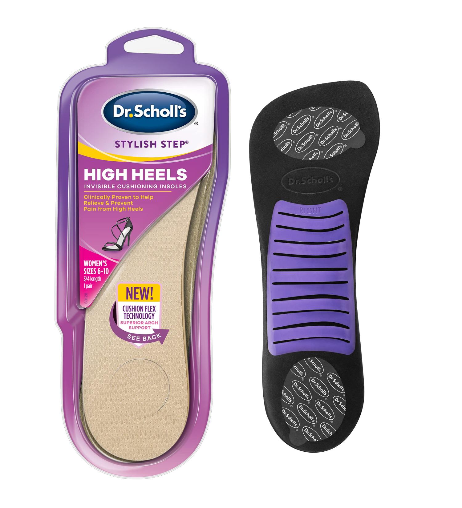 Dr. Scholl's Soft Cushioning High Heel Insoles - New Packaging - Buy Online on GoSupps.com
