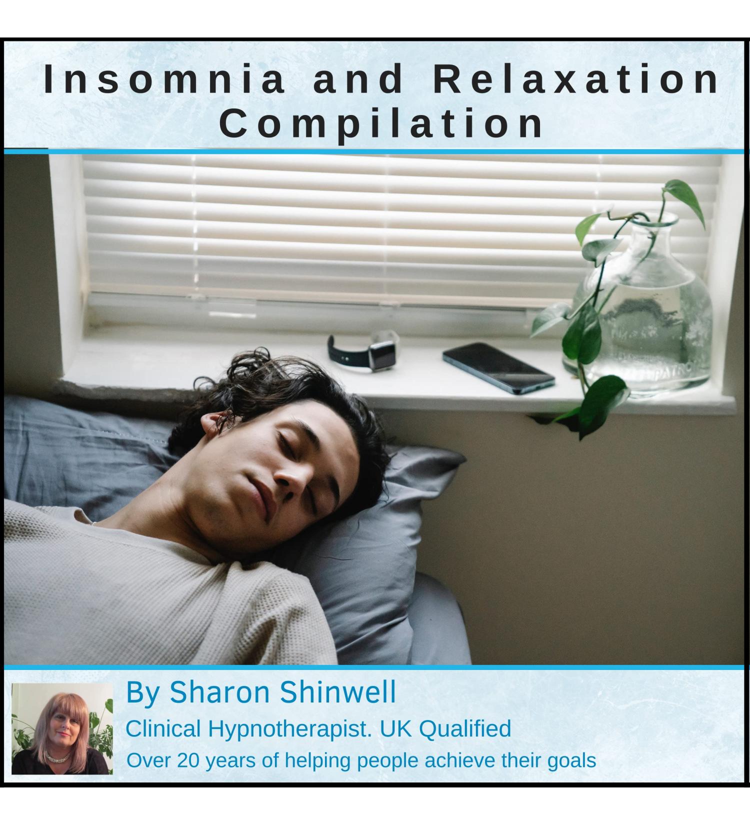Insomnia and Sleep problems Hypnosis sessions. Drift off into a deep sleep wake feeling refreshed and energised. Includes special Deep Relaxation as an extra track.