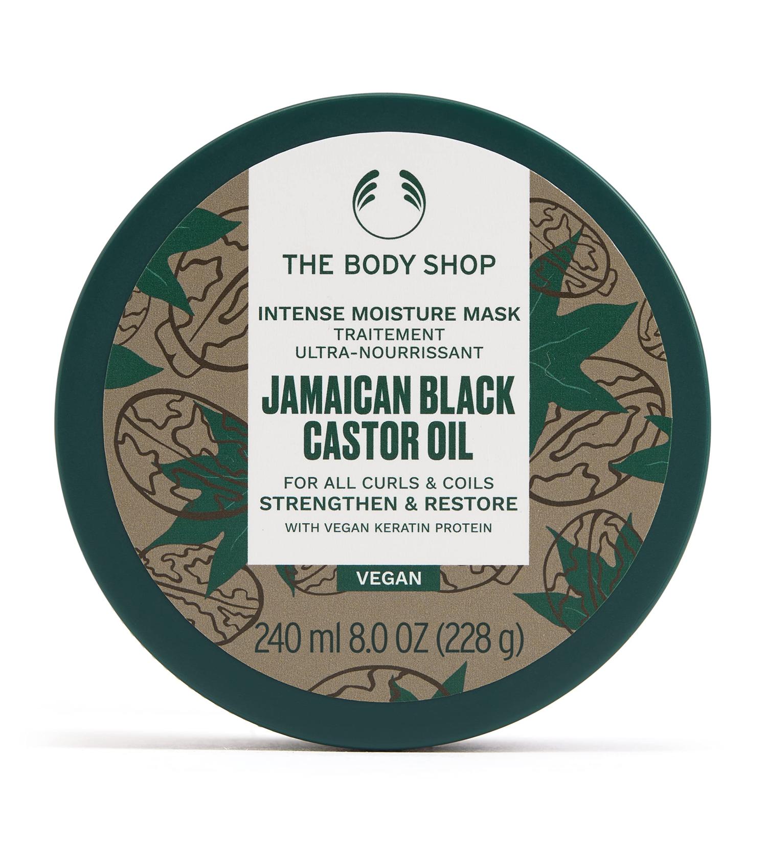 The Body Shop Jamaican Black Castor Oil Hair Mask 8 Oz - Deep Conditioning Treatment - Buy Online on GoSupps.com