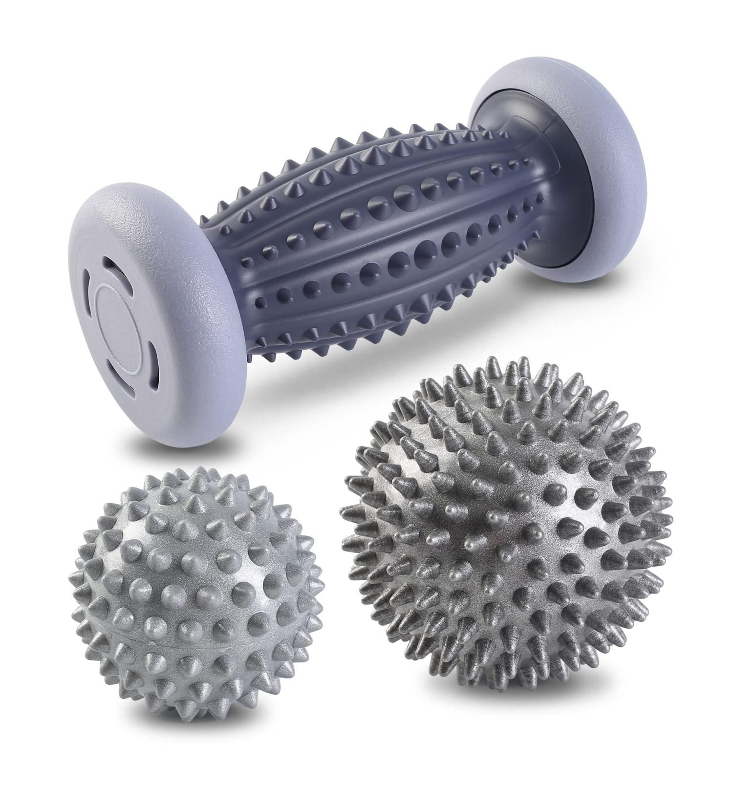 Boenfu Foot Massage Roller Set | Heel Spur Relief & Innovative Igelball for Sore Feet - Buy Online on GoSupps.com