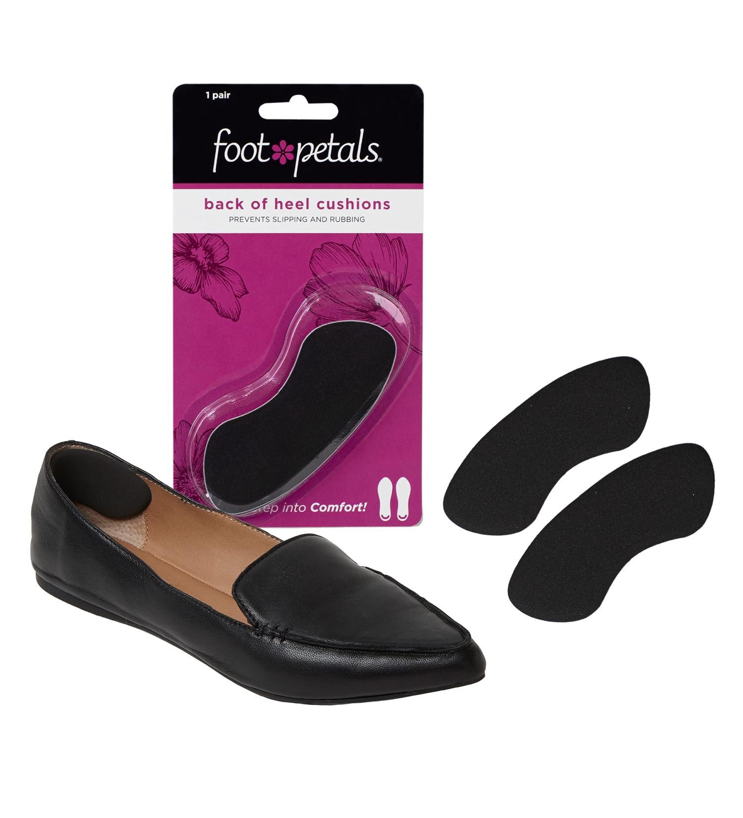 Buy Foot Petals Heel Pads for Women - Black | Comfort & Support for All-Day Wear - Buy Online on GoSupps.com