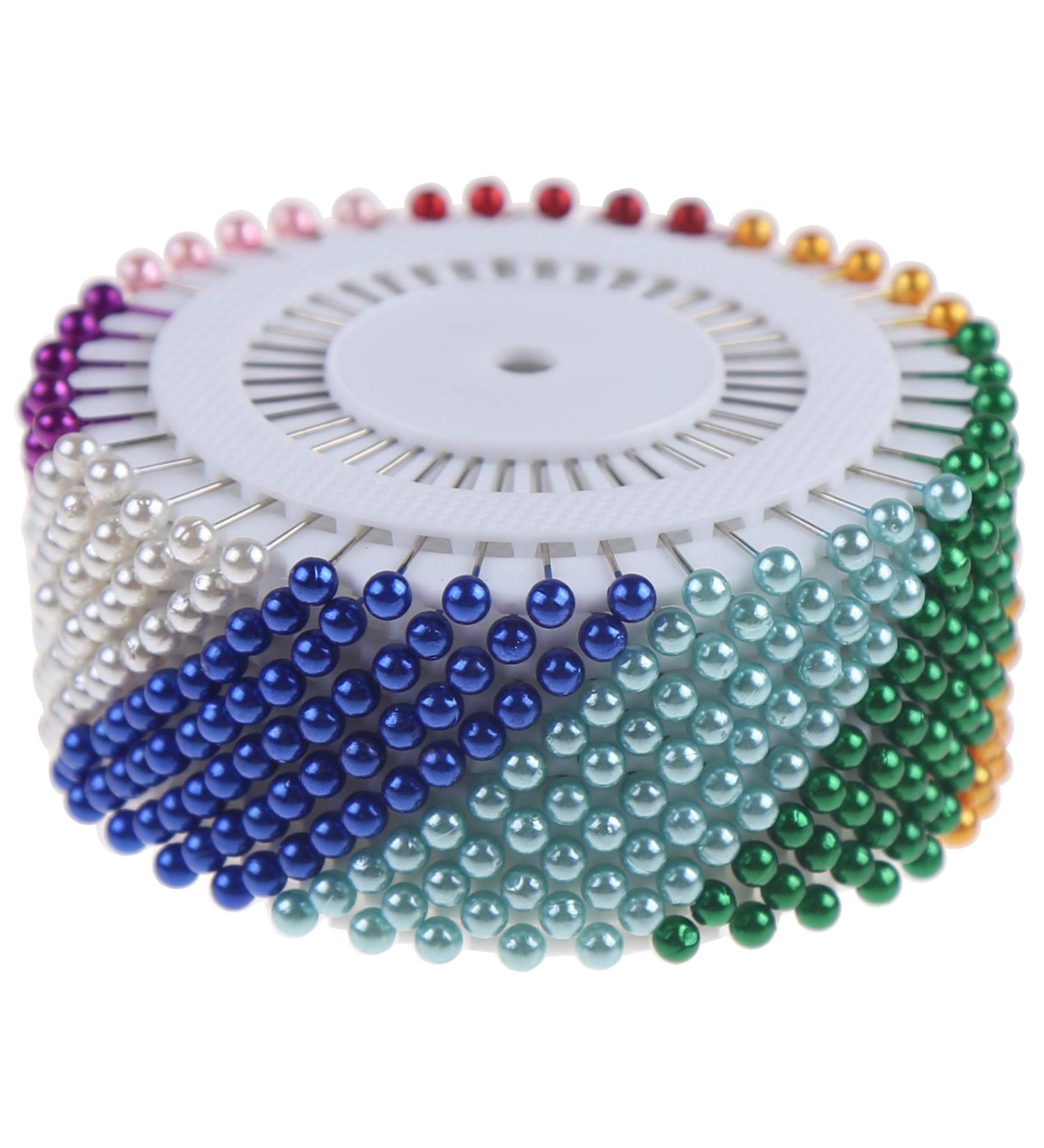 FINGOOO 480PCS 1.5 Sewing Pins for Fabric - Straight Pins for Crafts & Jewelry Making - Buy Online on GoSupps.com