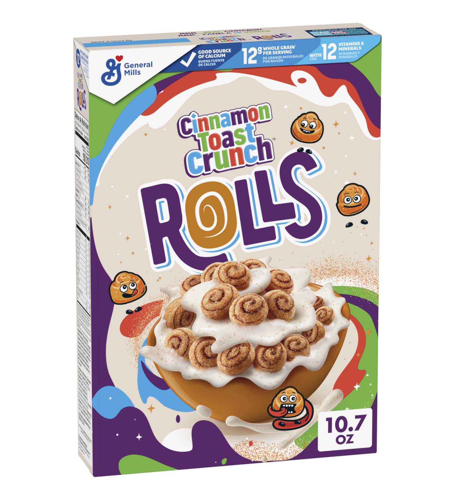 Cinnamon Toast Crunch Wheat & Corn Cereal Sweetened 10.7 Ounce - Buy Online on GoSupps.com