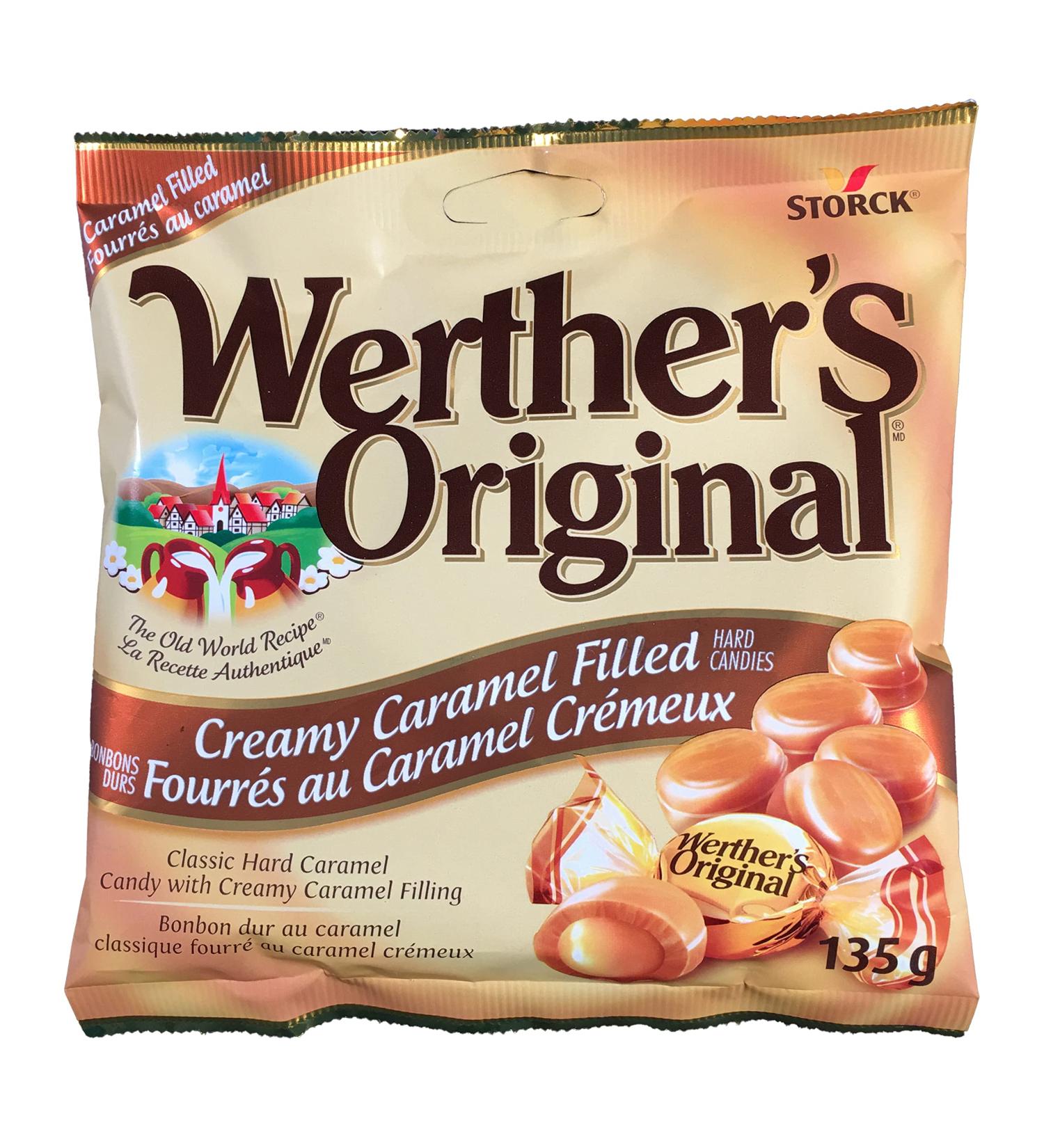 Werthers Original Creamy Caramel Filled Hard Candies 135 g