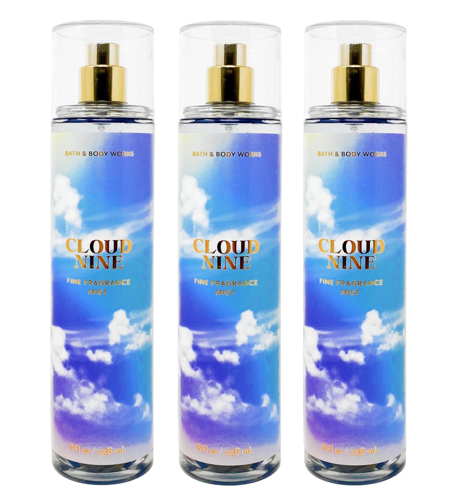 Bath & Body Works Cloud Nine - 3 Pack Of Fine Fragrance Mist