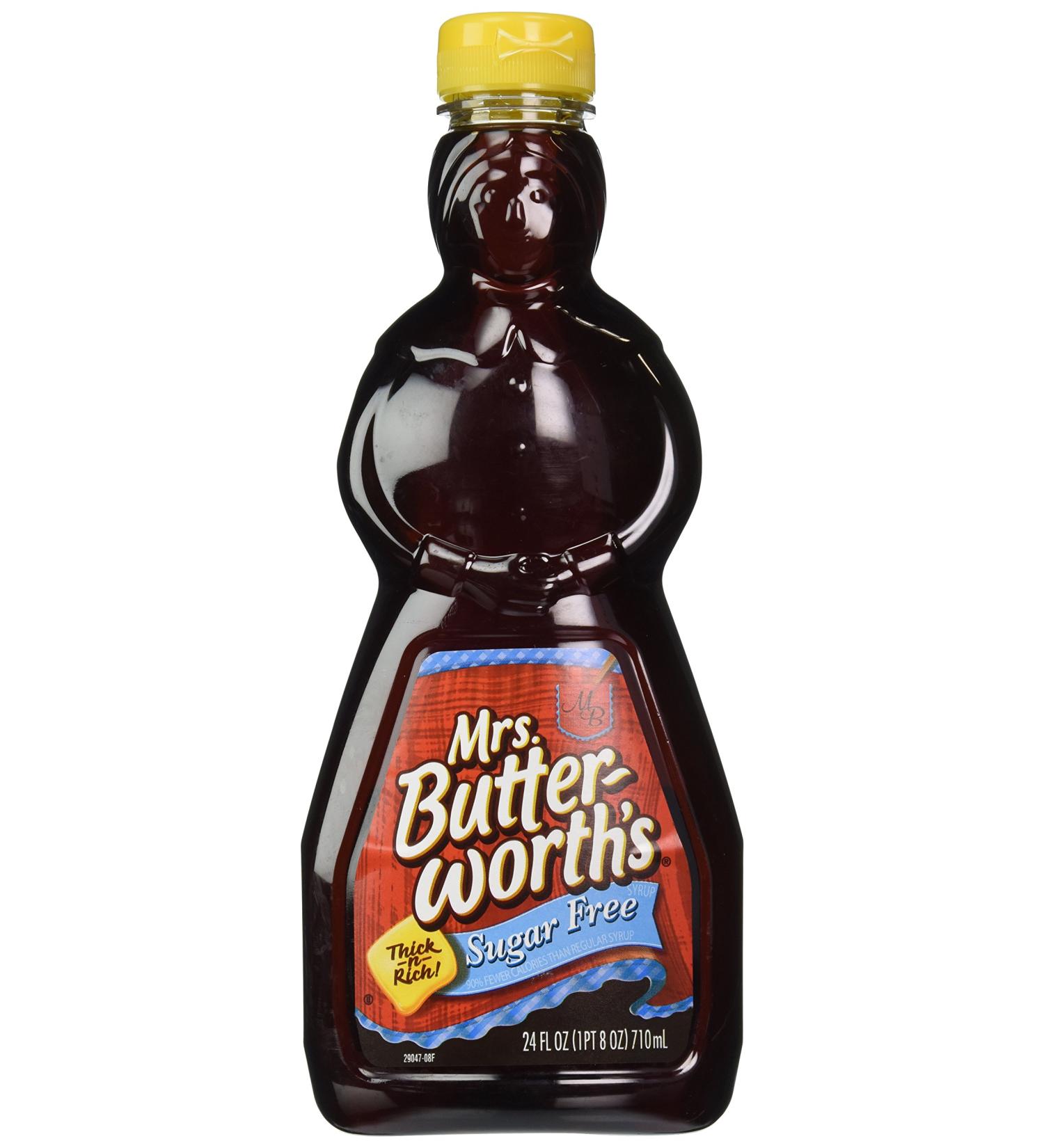 Mrs. Butterworth's Sugar Free Syrup 24oz (Pack of 4) - Delicious & Low-Calorie Breakfast Topping - Buy Online on GoSupps.com