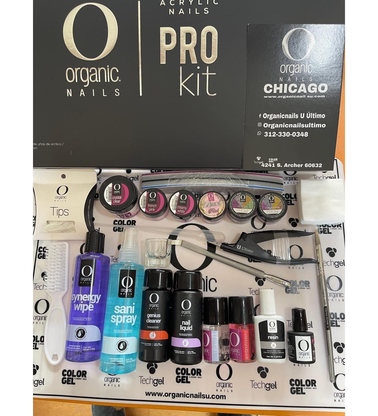 Organic Nails Kit Acrilic Basic Application con Tip Slicer - Gratis Corta Tip - ltimo lanzamiento - Buy Online on GoSupps.com