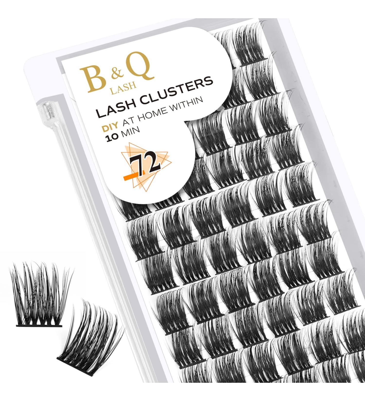 Buy BQ Lash Colored Cluster Eyelashes - DIY Eyelash Extensions (B42 D-14mm) | Best Home Beauty Solution - Buy Online on GoSupps.com