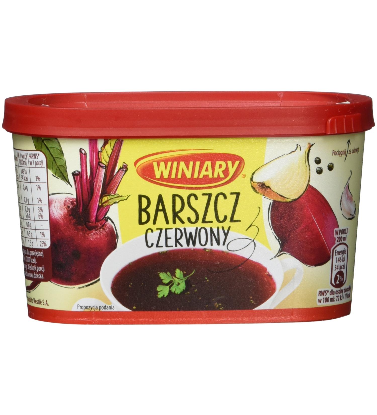 Winiary Polish Beetroot Dry Soup 'Barszcz' - 5-Pack (5 x 170 g) | Authentic Taste International Shipping - Buy Online on GoSupps.com