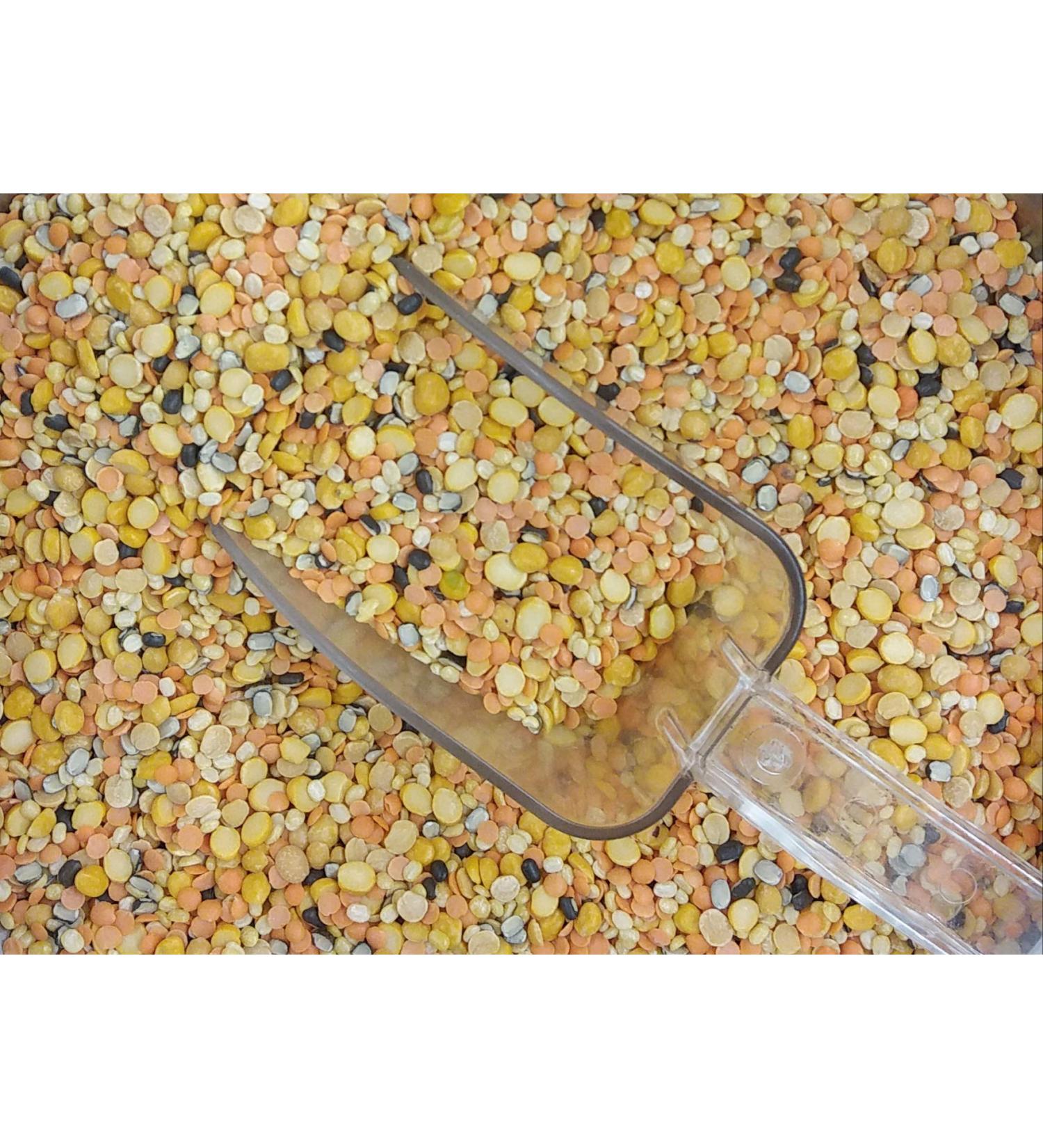 Mix Dal Loose (500 g) Mixed Dal (Chana Dal Moong Dal Toor Dal Masoor Dal Urad Dal) Lentil pulses Split Indian Cuisine