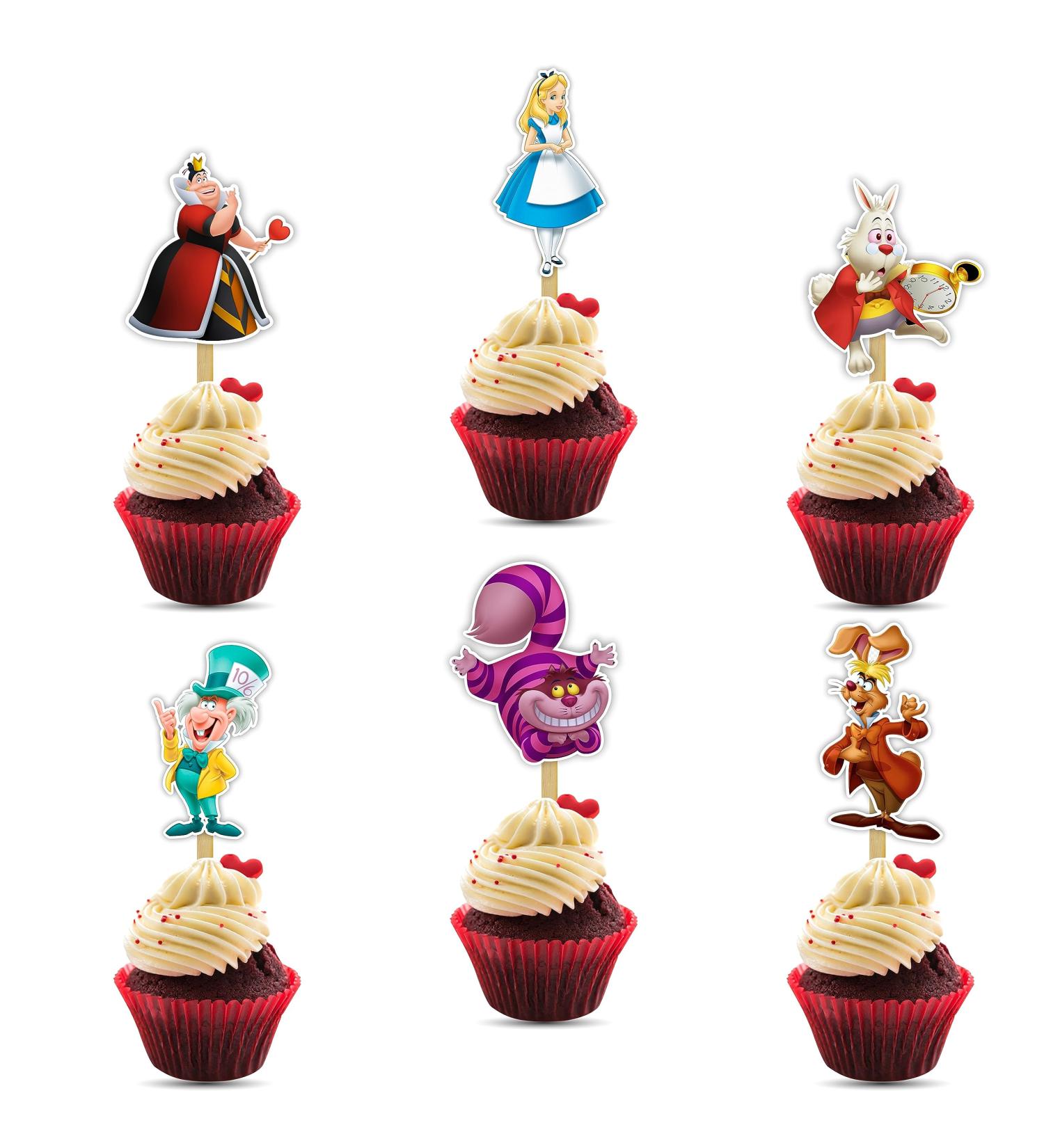Seyal Alice in Wondrland cupcake topper - Buy Online on GoSupps.com