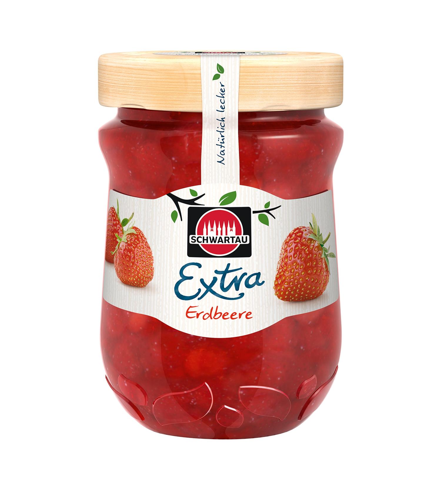 Buy Schwartau Extra Strawberry Jam - 8 Pack (8 x 340g) | International Shipping - Buy Online on GoSupps.com