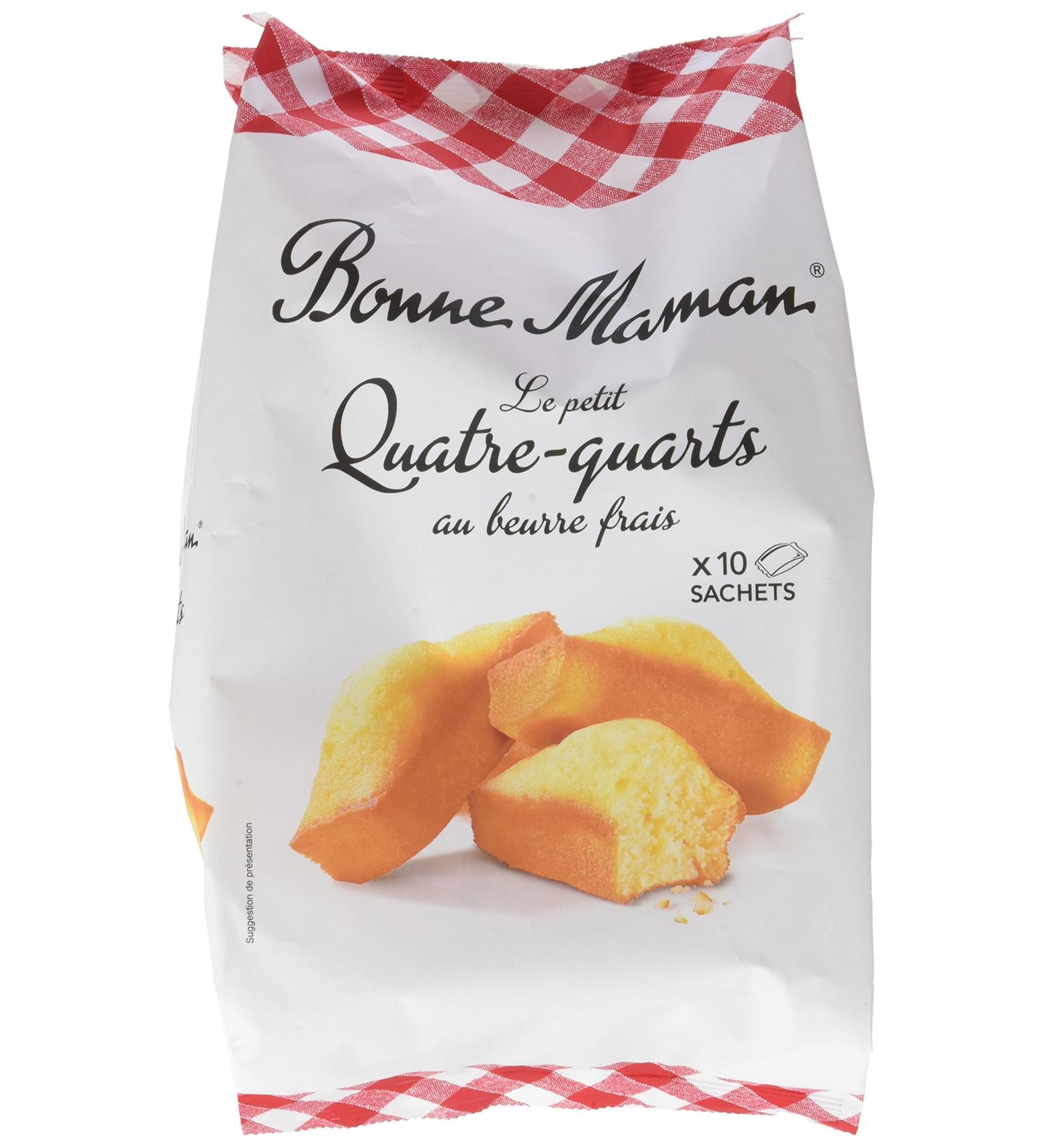 Bonne-Maman Petits Quatre-Quarts with Fresh Butter 300 g - Pack of 4 - Buy Online on GoSupps.com