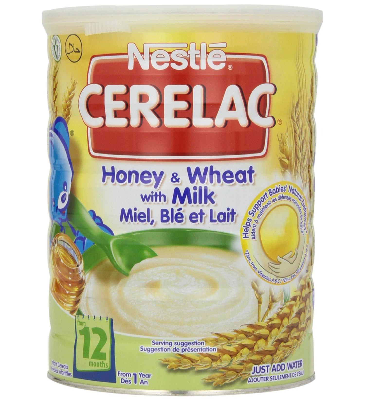 Nestle Cerelac, Honey and Wheat with Milk, 2.2-Pound