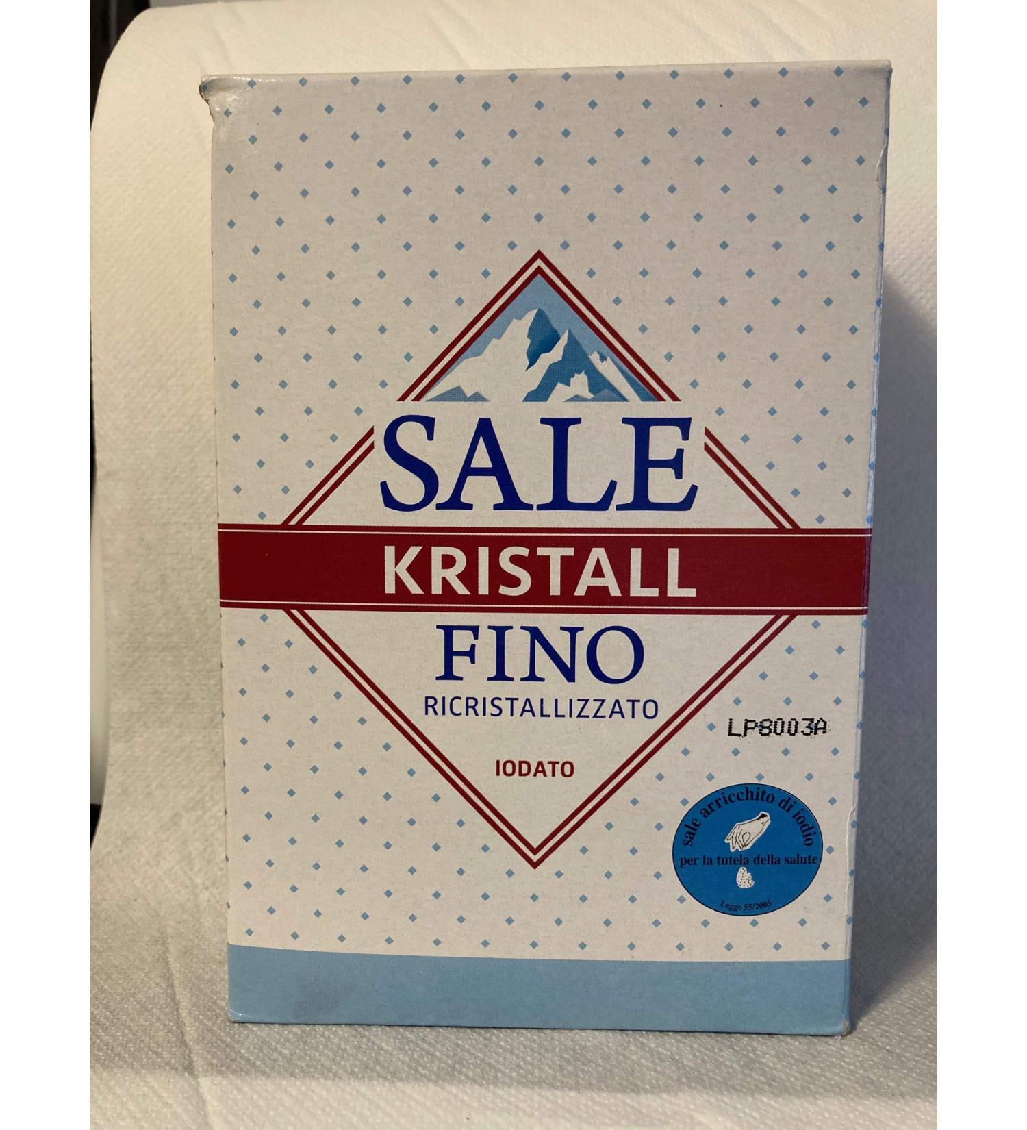 Novosal Kristall Iodate Salt reconstituted up to 1 kg