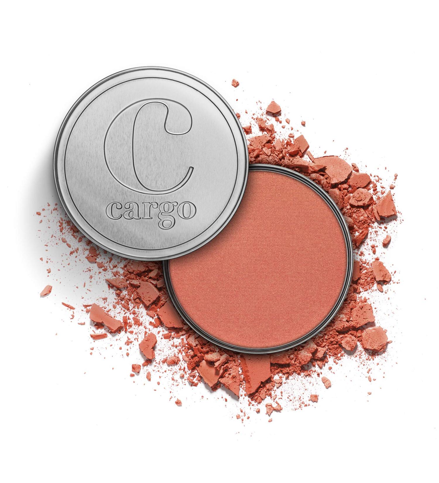 Cargo Powder Blush Rome 0.31 oz - Long-lasting Natural Color for All Skin Types - Buy Online on GoSupps.com