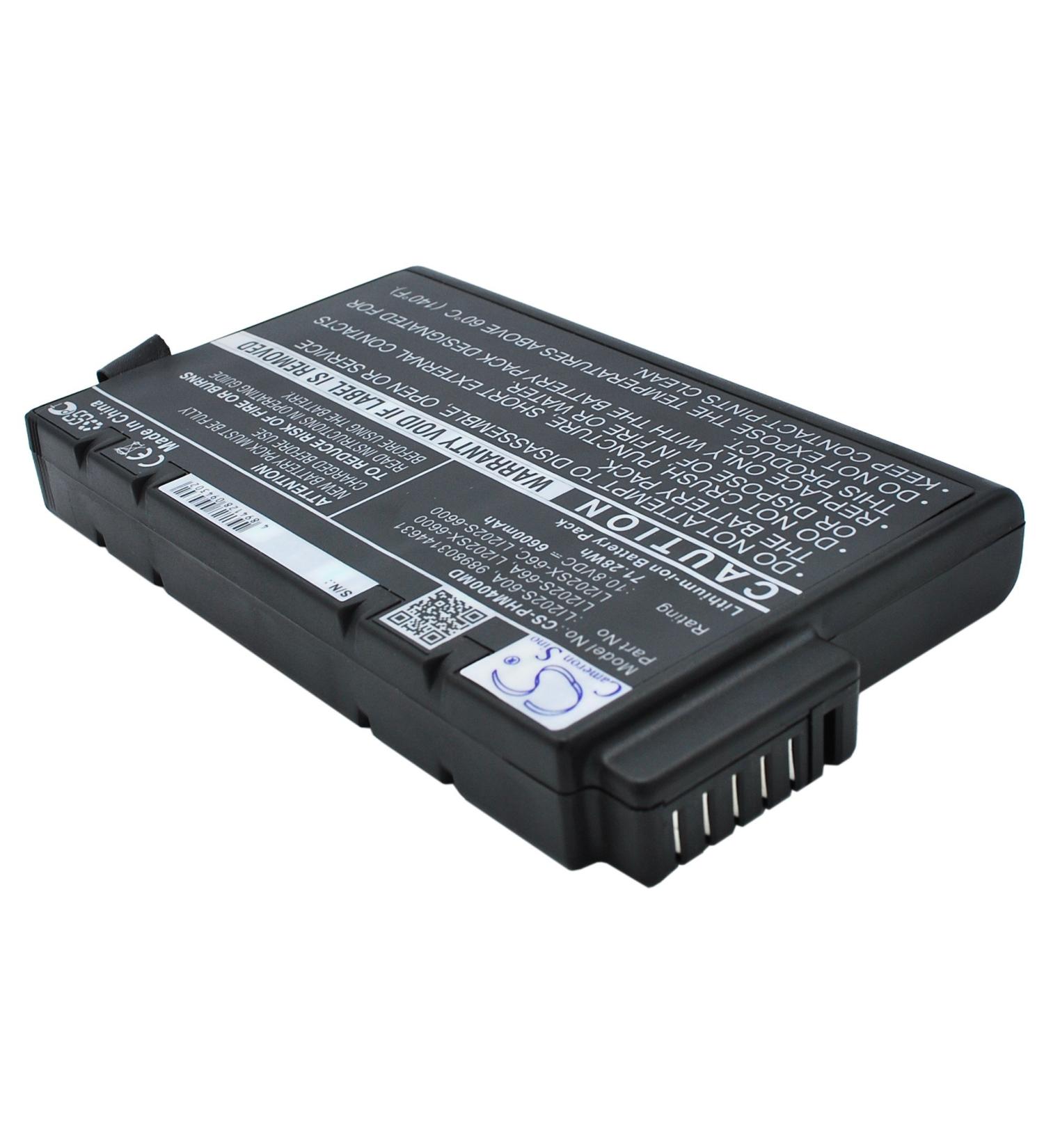 Replacement Battery for Spacelabs mCare300 & mCare300D - 6600mAh 10.8V Compatible Part #146-0130-00 LI202S-7800 LI202S-78A - Buy Online on GoSupps.com