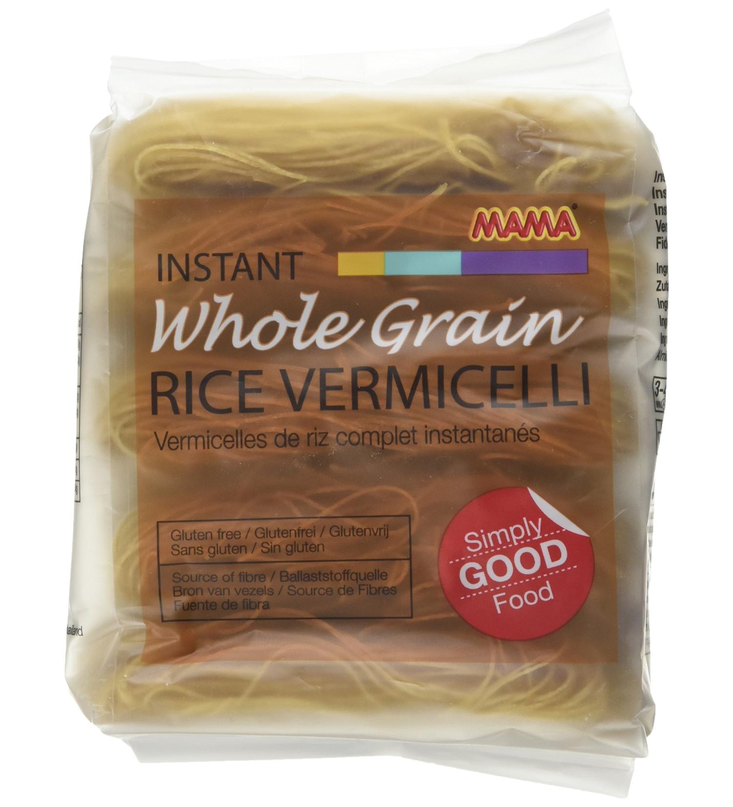 Mama instant Whole Grain Rice Vermicelli Noodles 225 g - Buy Online on GoSupps.com