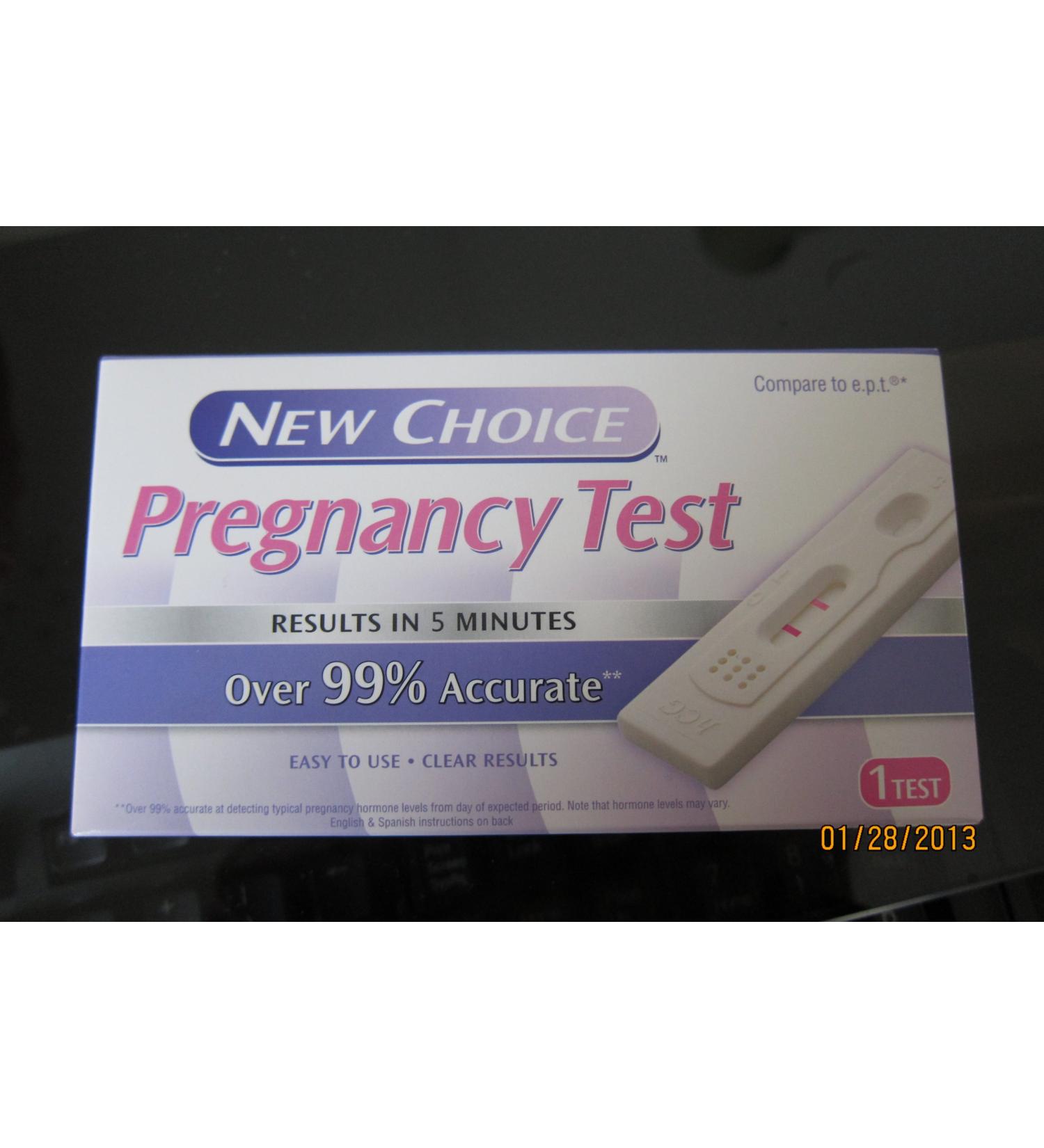 6 Boxes New Choice Pregnancy Test