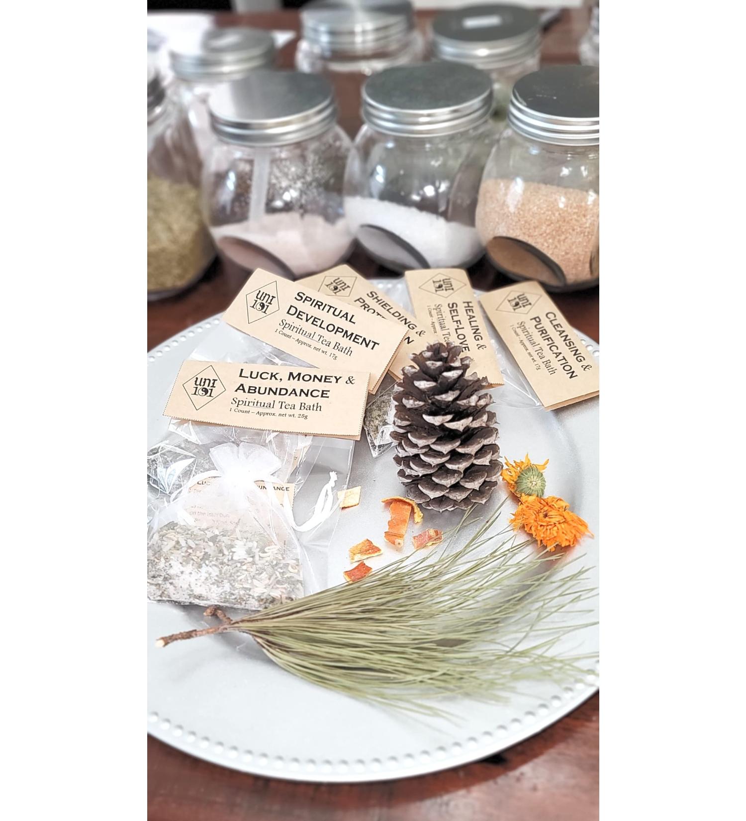 Healing & Self-Love Spiritual Tea Bath | Soothing Spa Experience for Mind & Body - Buy Online on GoSupps.com