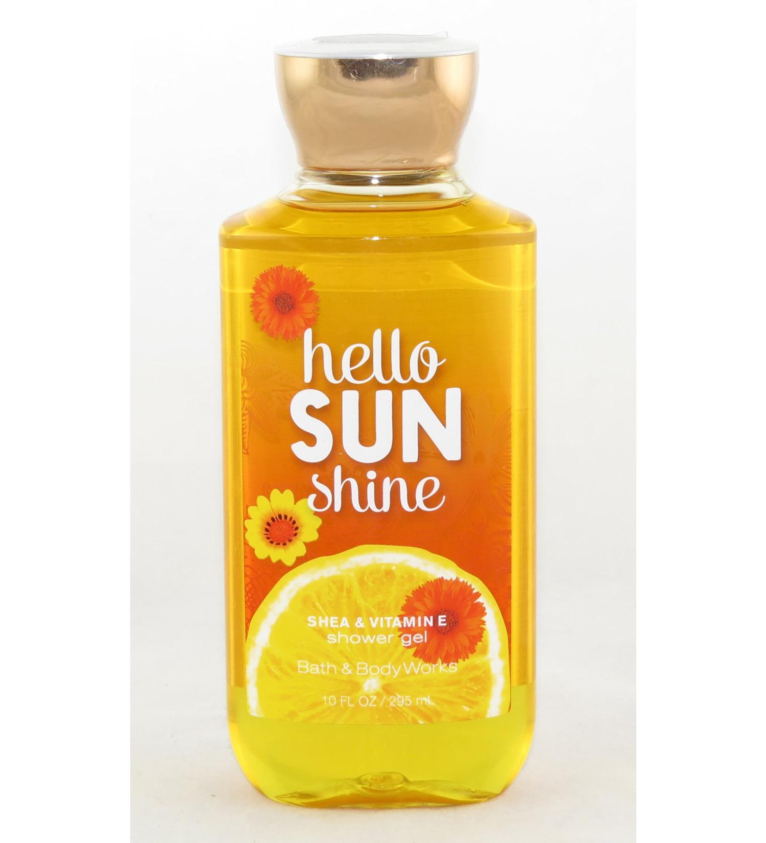 Bath & Body Works Shea & Vitamin E Shower Gel Hello Sunshine
