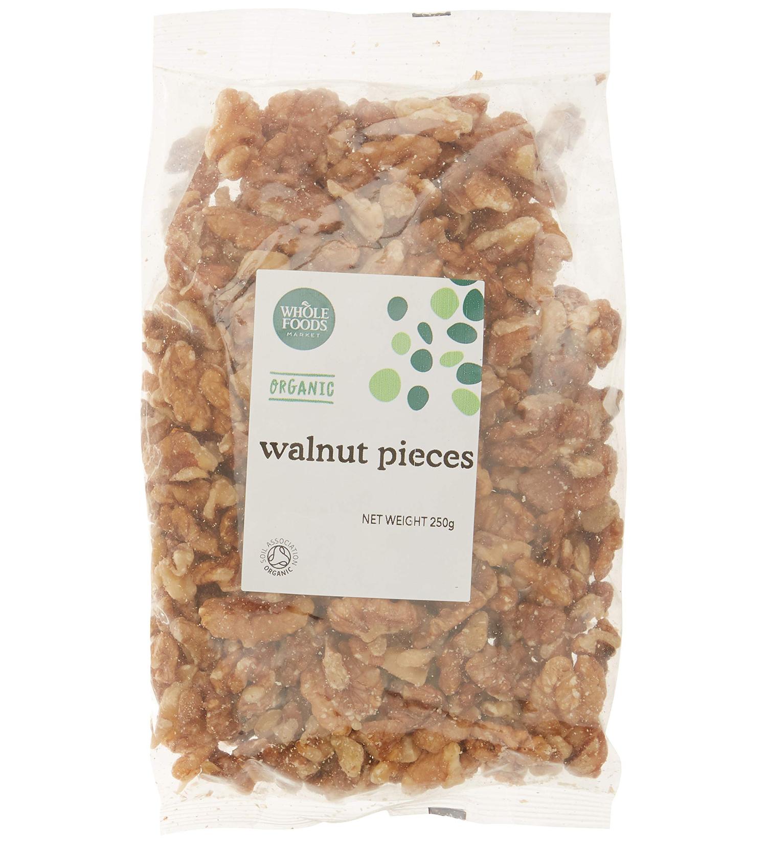 Whole Foods Market Organic Walnut Pieces 250g - Buy Online on GoSupps.com