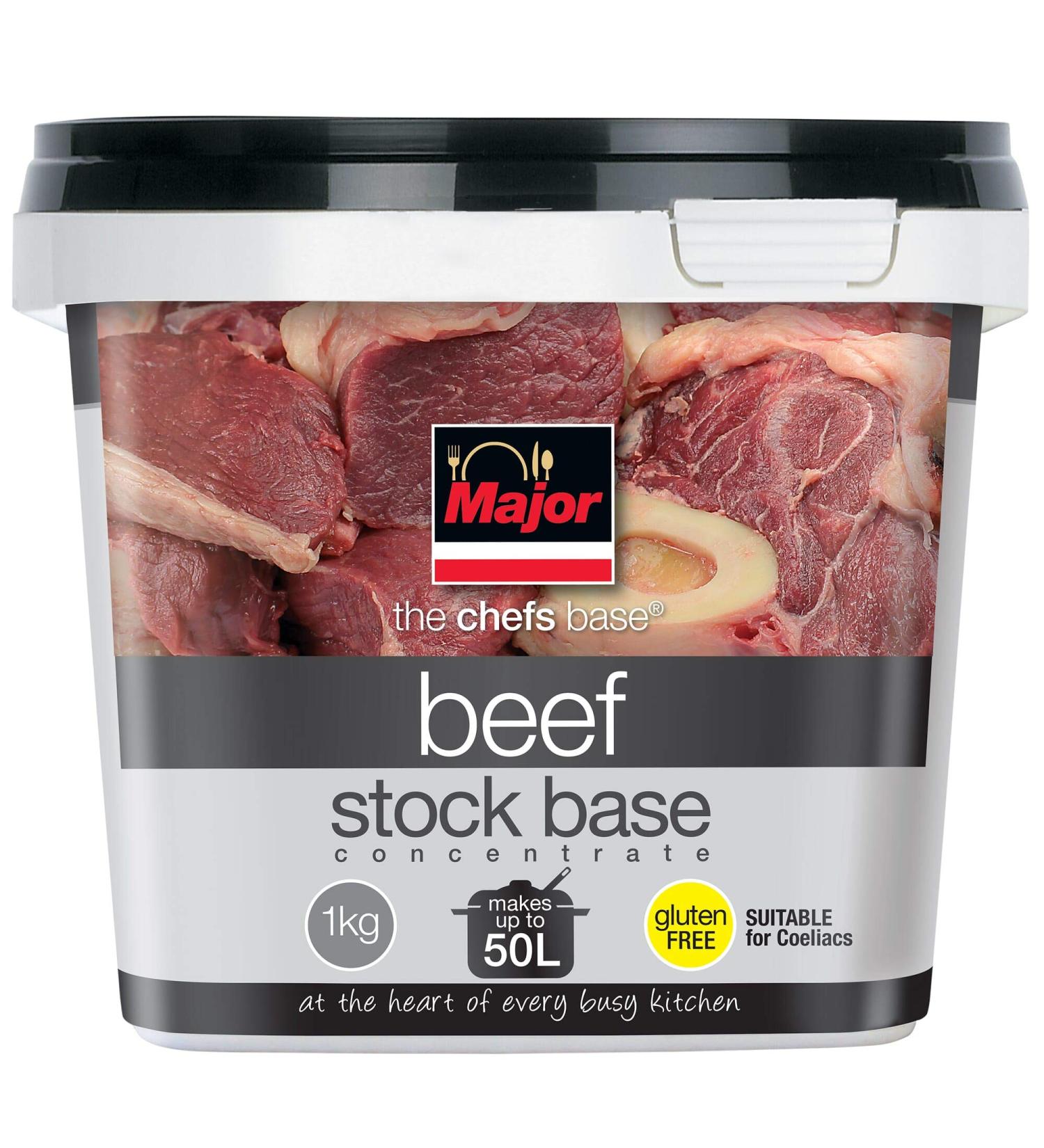 Major Gluten Free Concentrated Beef Stock Base - 2x1kg