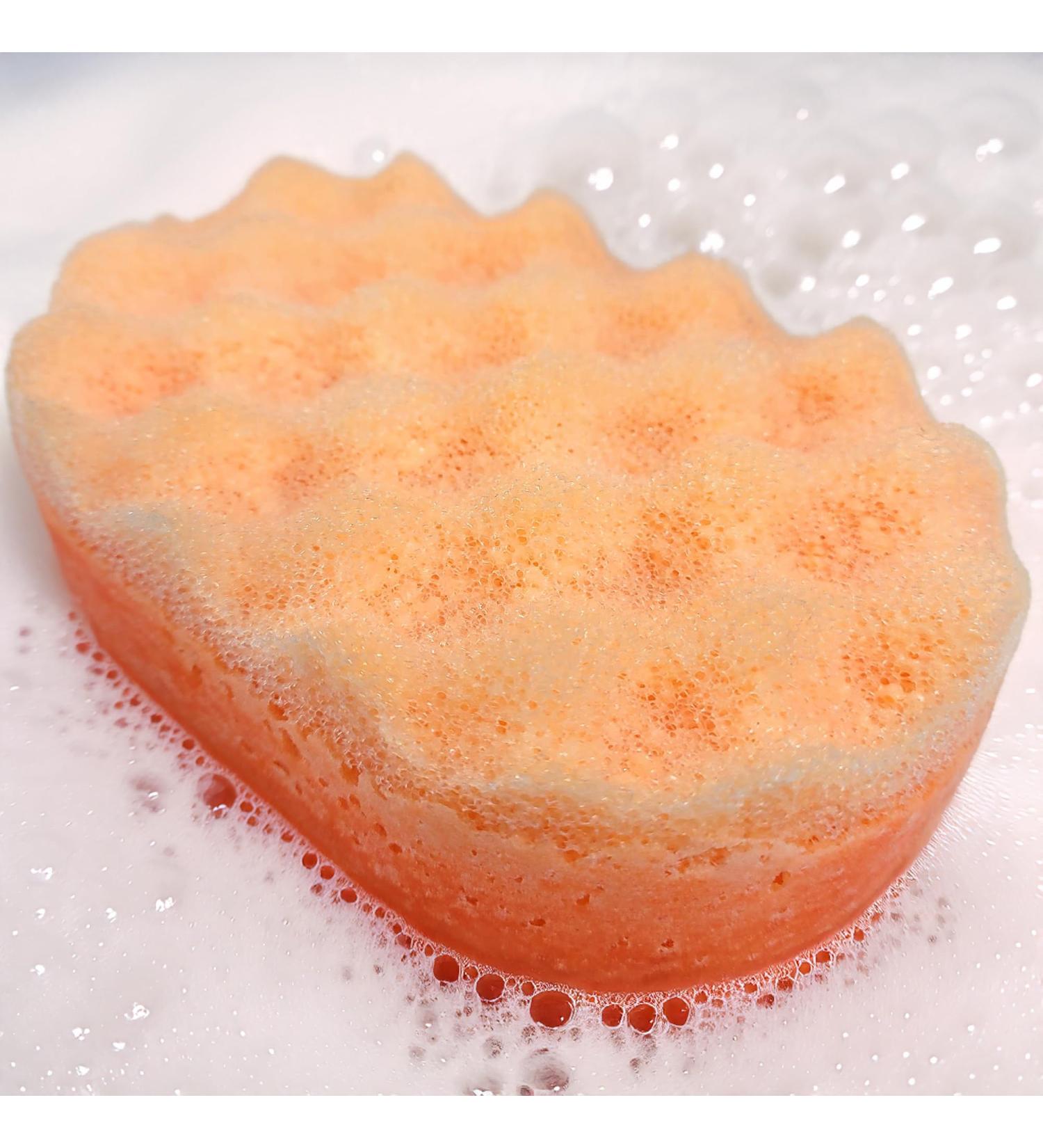 Black Opium Exfoliating Soap Sponge - 250g - Moisturising Shea Butter - Perfume Scent - Vegan Friendly - Puddle of Wax - Made in The UK - Buy Online on GoSupps.com