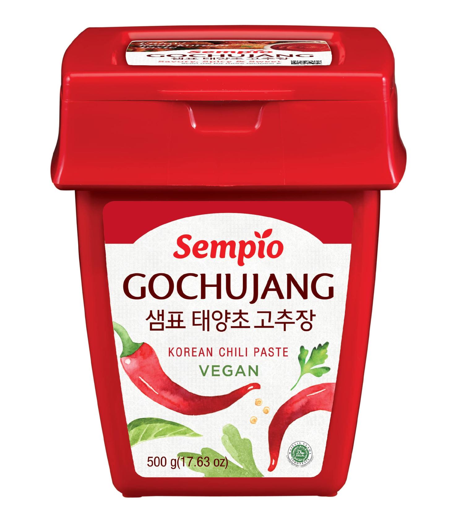 Sempio Gochujang Hot Pepper Paste 1.1lbs (500g) - All Purpose Korean Chili Paste - Buy Online on GoSupps.com