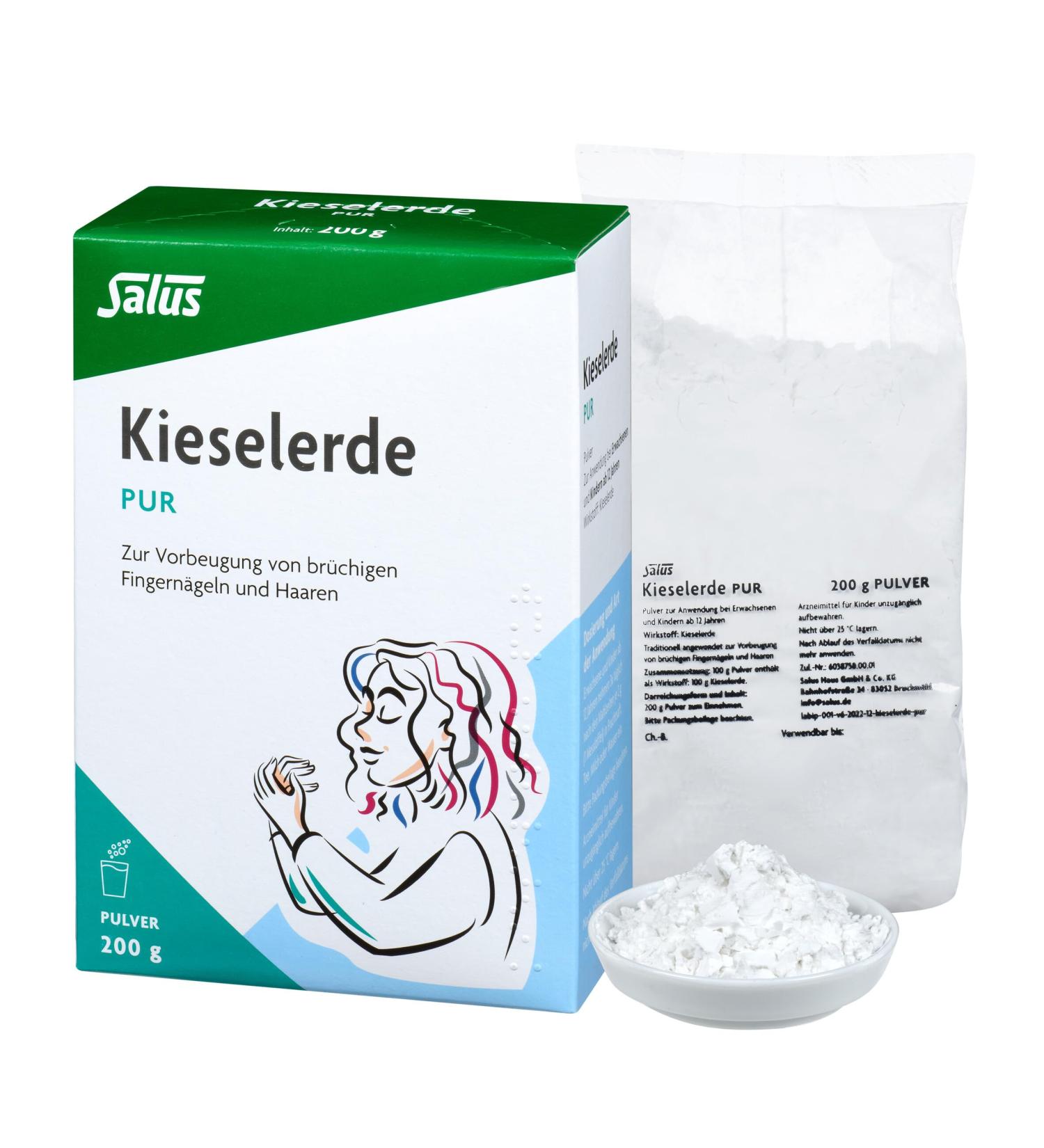 Salus Pure Pebbles - 200g Pack | Prevent Brittle Fingernails & Hair | 87% Pure Silica | Free Shipping Worldwide - Buy Online on GoSupps.com