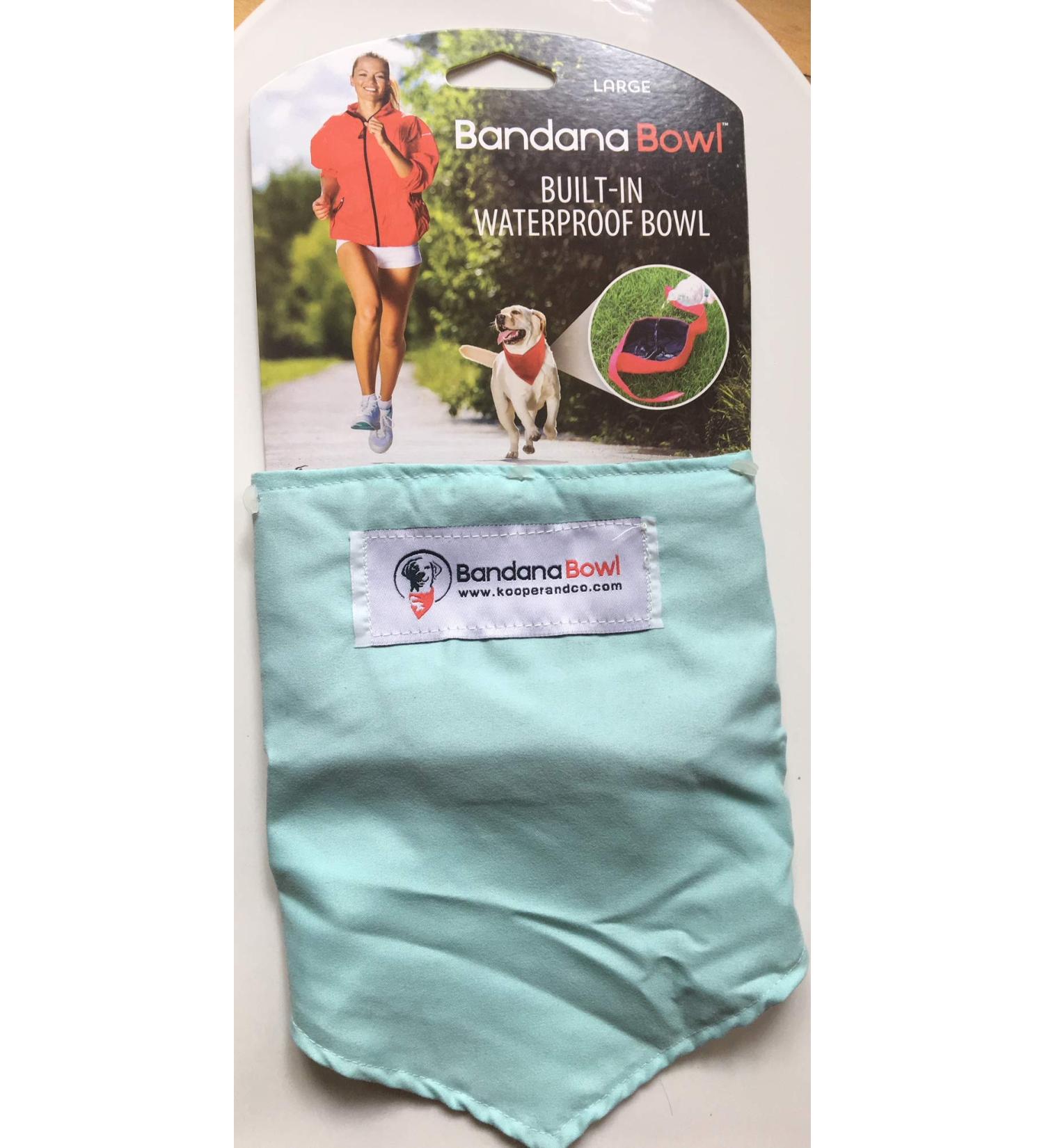 Kooper+Co Bandana Bowl (Large, Light Blue)