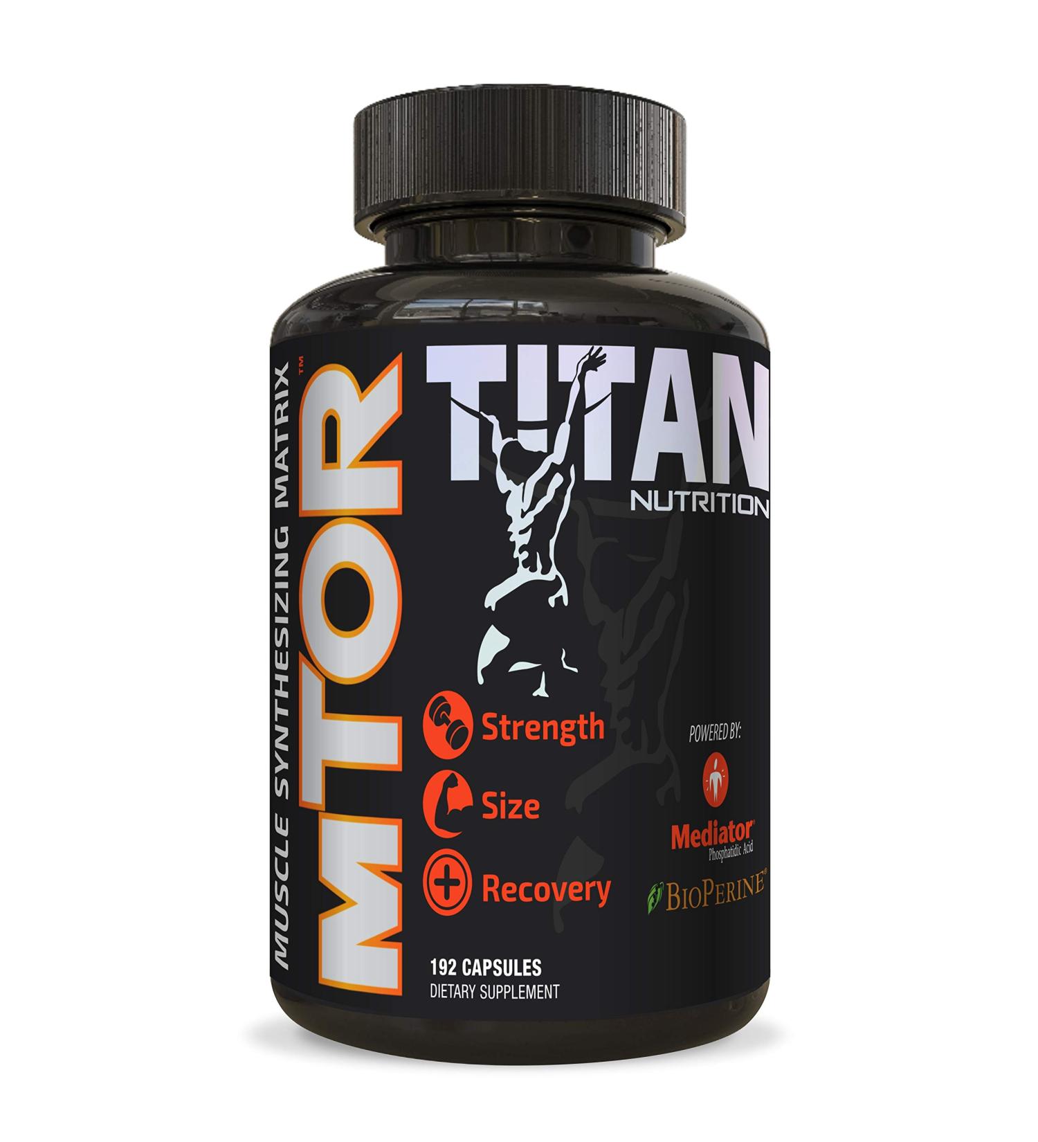 Titan Nutrition mTOR Muscle Synthesizing Matrix - 30 Servings | Build Muscle & Strength | Athletes & Bodybuilders Supplement - Buy Online on GoSupps.com