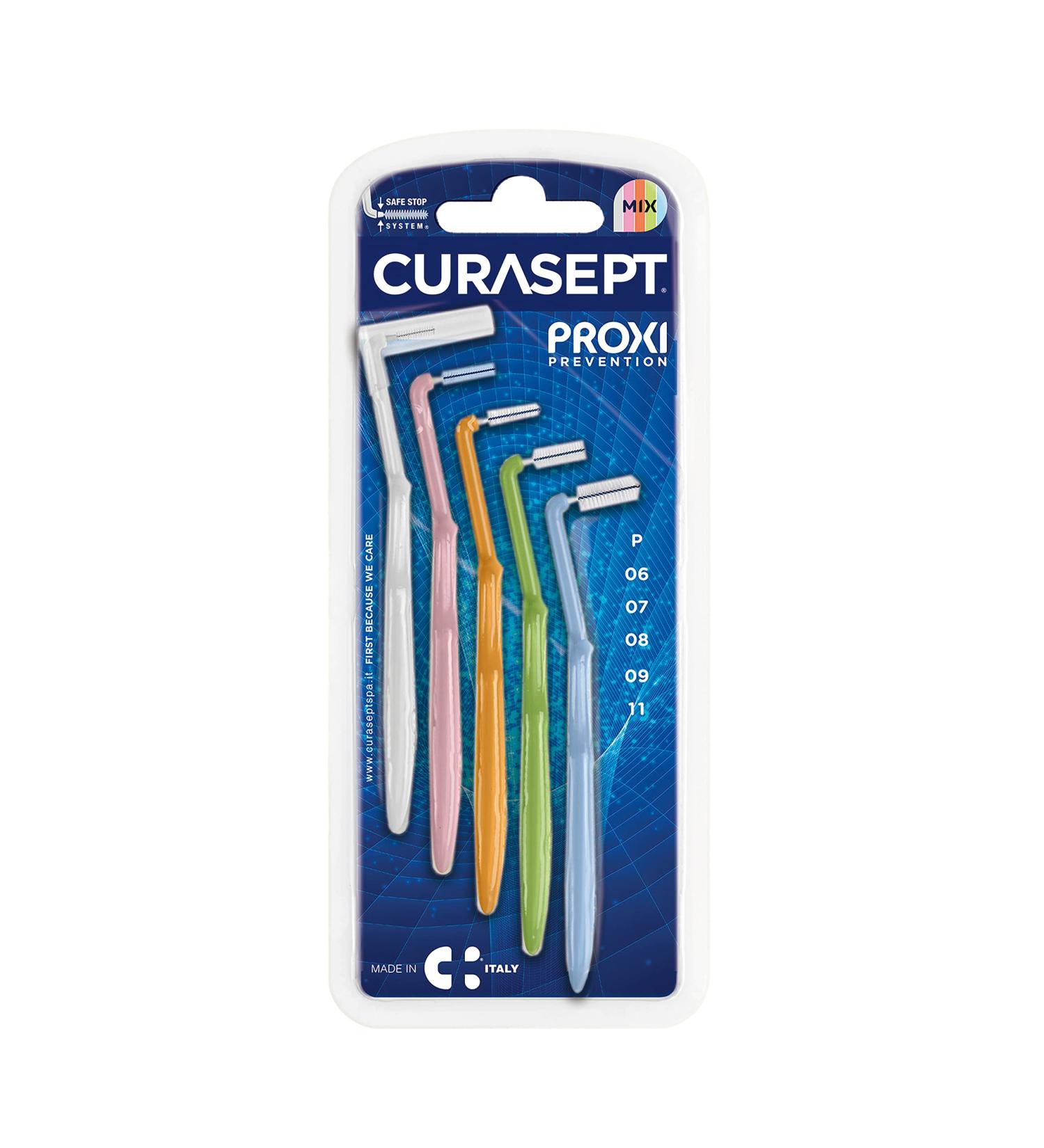 Buy CURASEPT Interdental Brushes Proxi Mix Prevention Angle x5 - Best for Oral Hygiene | Fast International Shipping - Buy Online on GoSupps.com