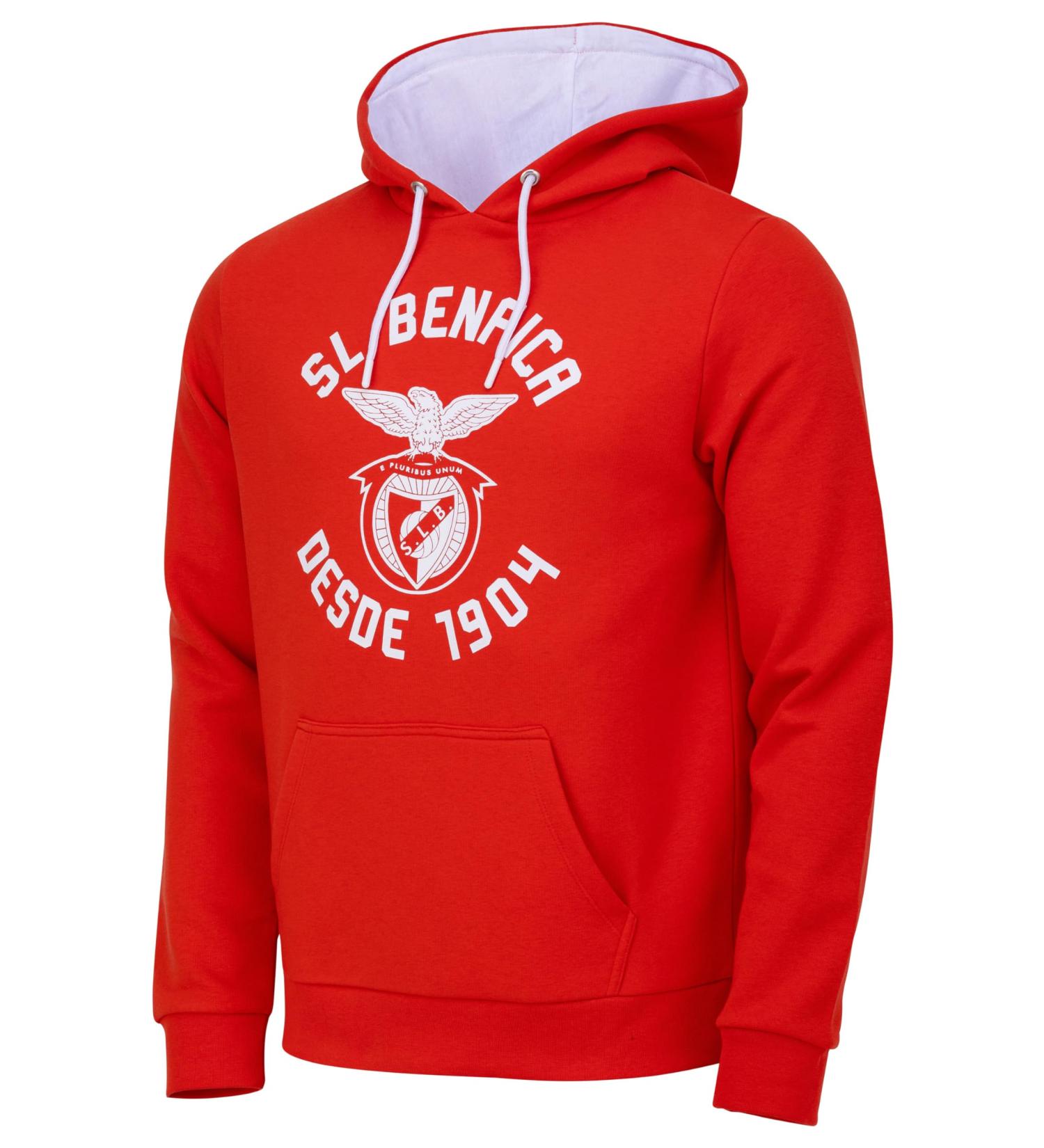 SL Benfica SLB Hooded Sweatshirt Official Collection L Red
