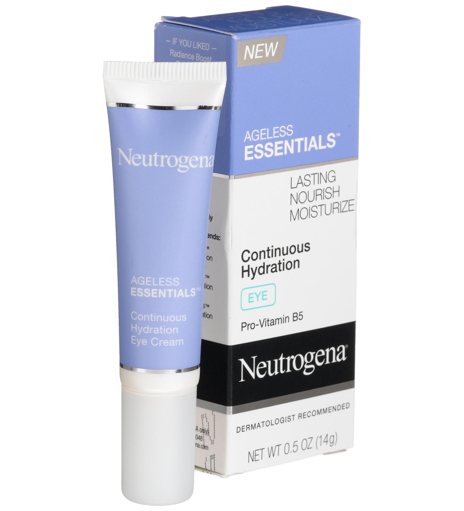 Neutrogena Ageless Essentials Continuous Hydration Eye 0.5 Ounce
