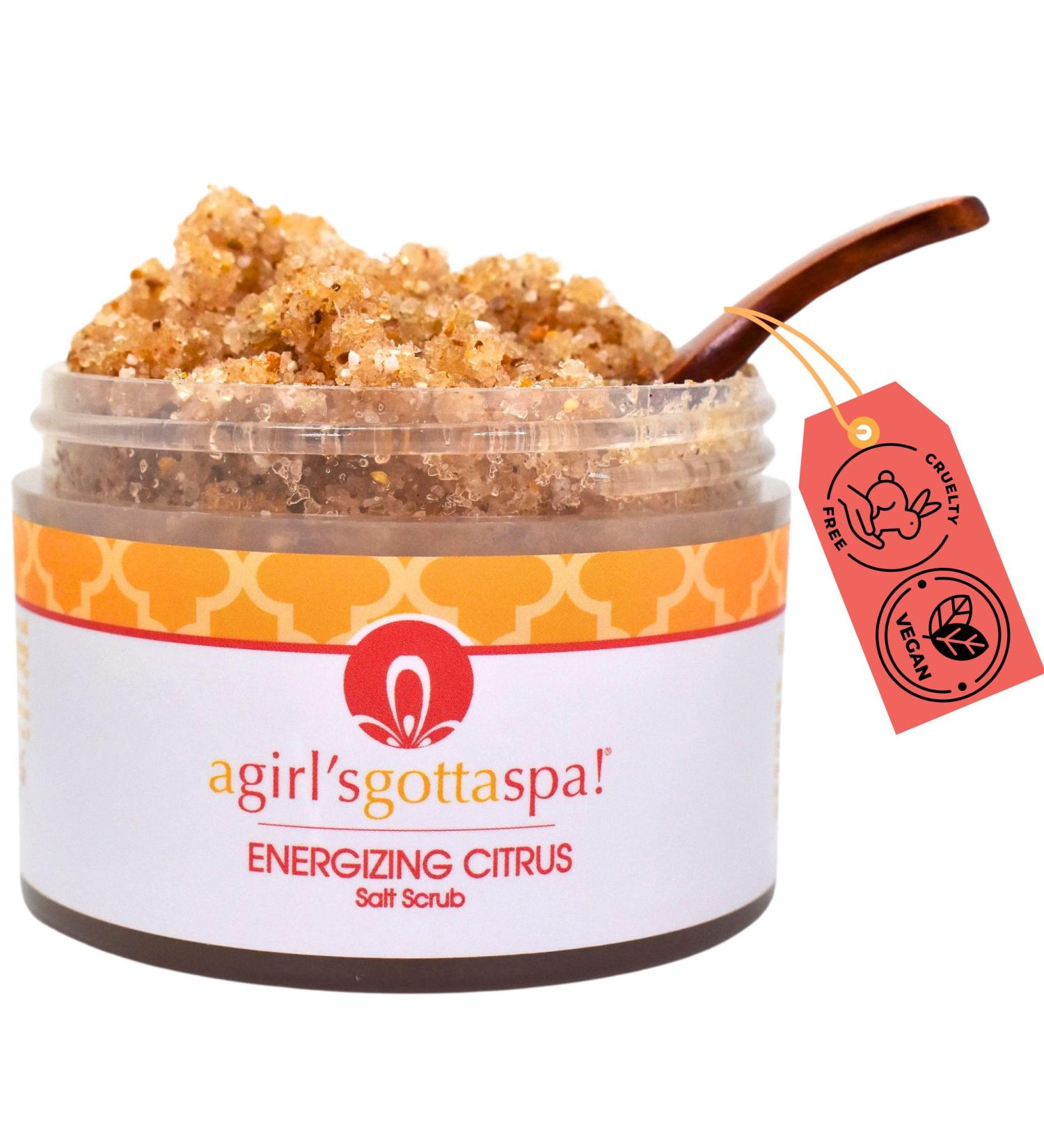 KP Body Scrub with Dead Sea Salt - A Girl's Gotta Spa! 10 oz Natural Moisturizers for Dry Skin | International Shipping Available - Buy Online on GoSupps.com