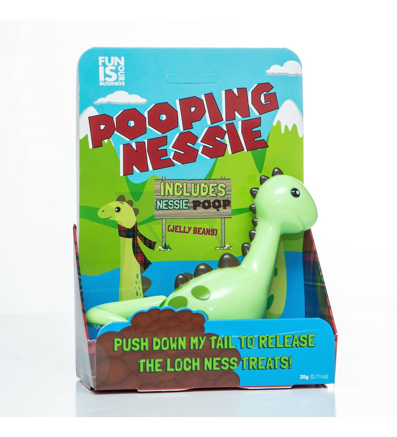 Boxer Gifts Pooping Nessie Jellybean Poop Toy - Fun Loch Ness Monster Toy for Kids - Buy Online on GoSupps.com