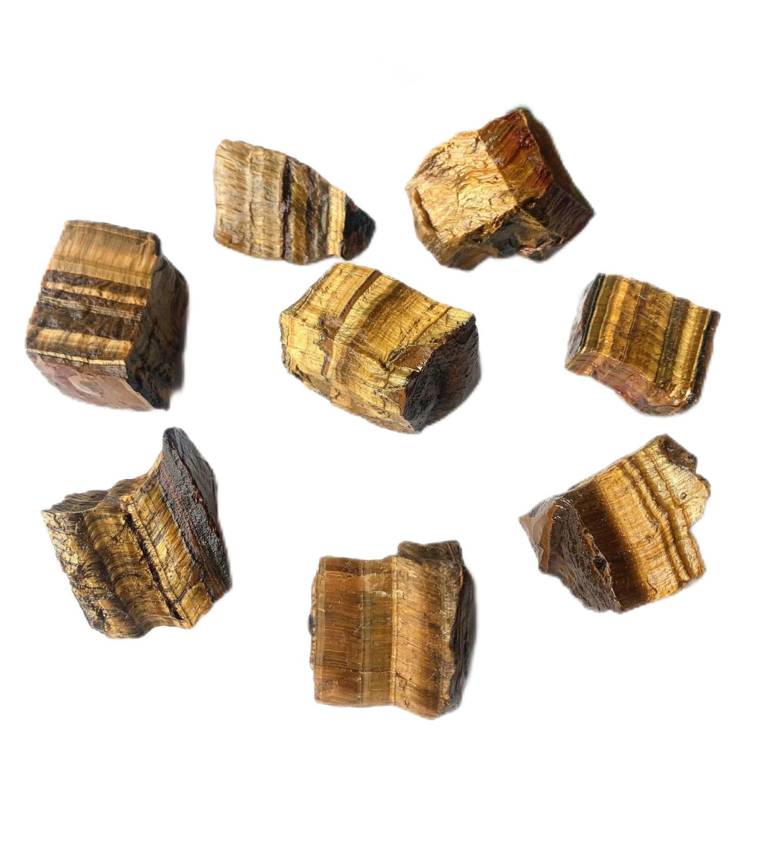 40g yellow tigers eye rough stones - Buy Online on GoSupps.com