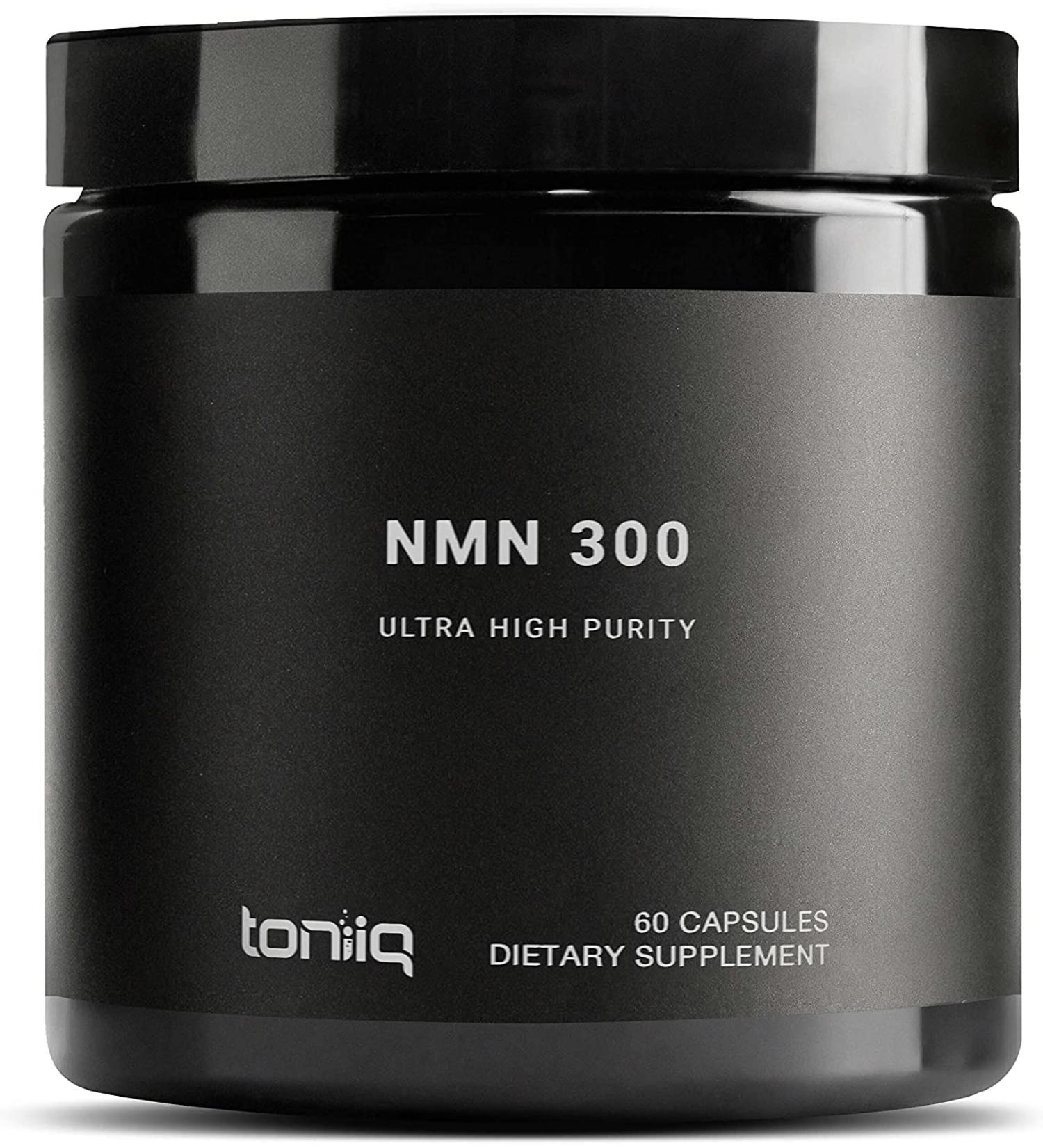 Toniiq Ultra High Purity NMN 300 MG - 60 Capsules | Anti-Aging & Energy Boost - Buy Online on GoSupps.com