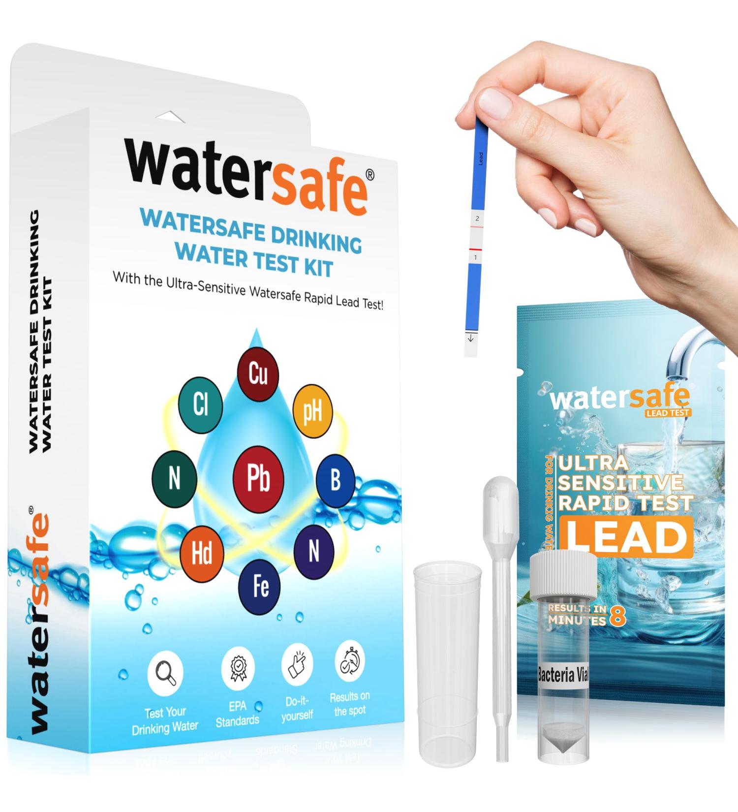 Silver Lake Research WS425B Watersafe Well Water Test Kit | All-in-One Solution - Buy Online on GoSupps.com
