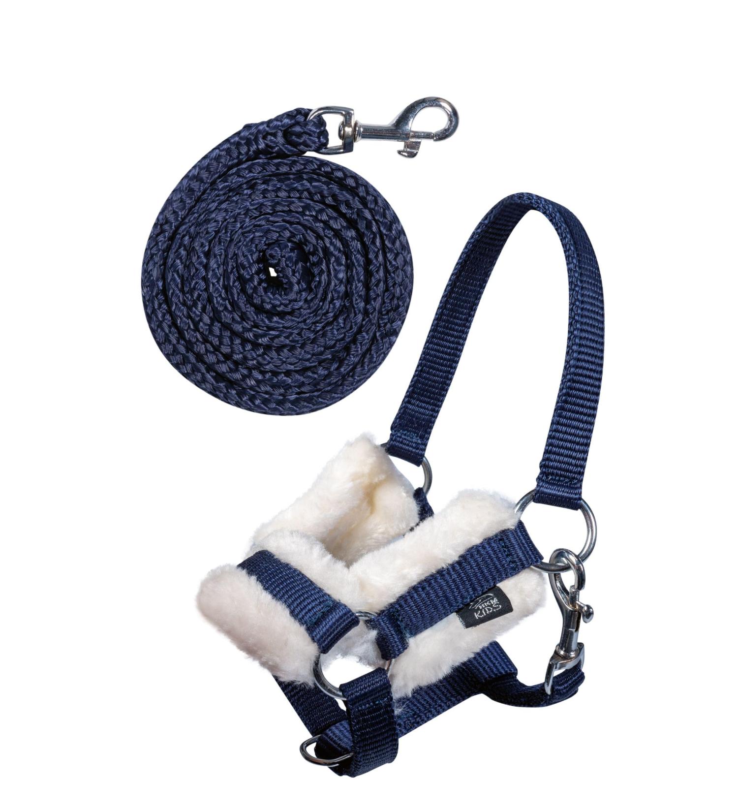HKM SPORTS EQUIPMENT Hobby Horse Halter Set (Navy)