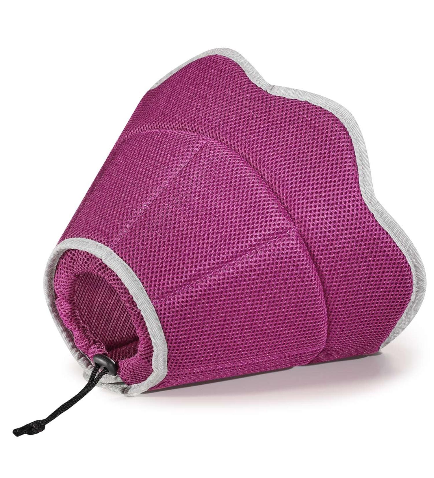VAVOPAW Adjustable Protective Dog & Cat Collar - Breathable Elizabethan Neck Band Leak Protection for Post-Op Dogs Size L - Rose Red Magenta - Buy Online on GoSupps.com