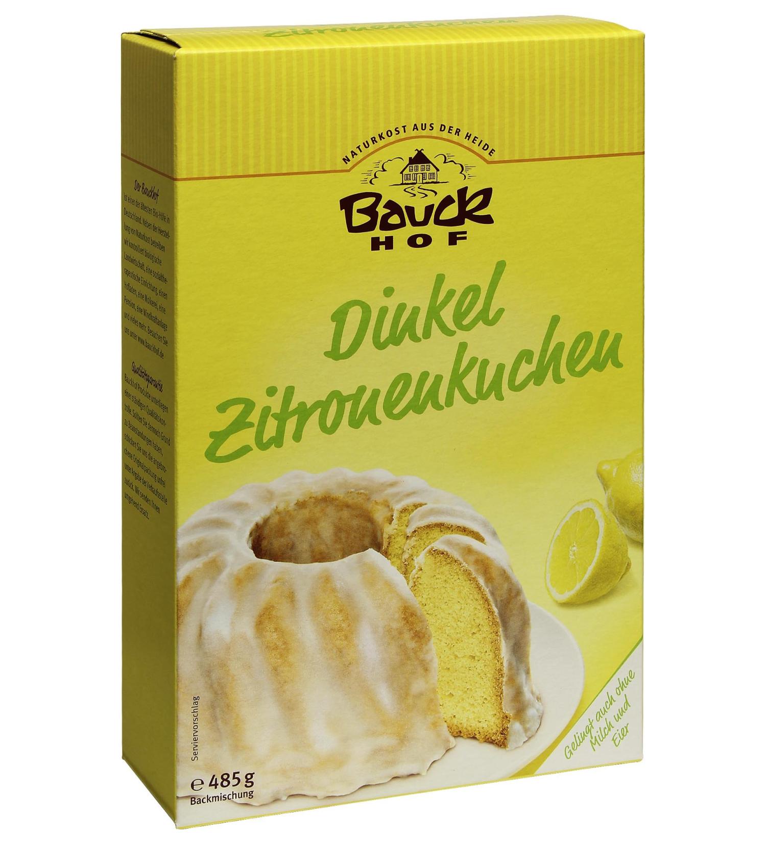 Spelt Lemon Cake Mix