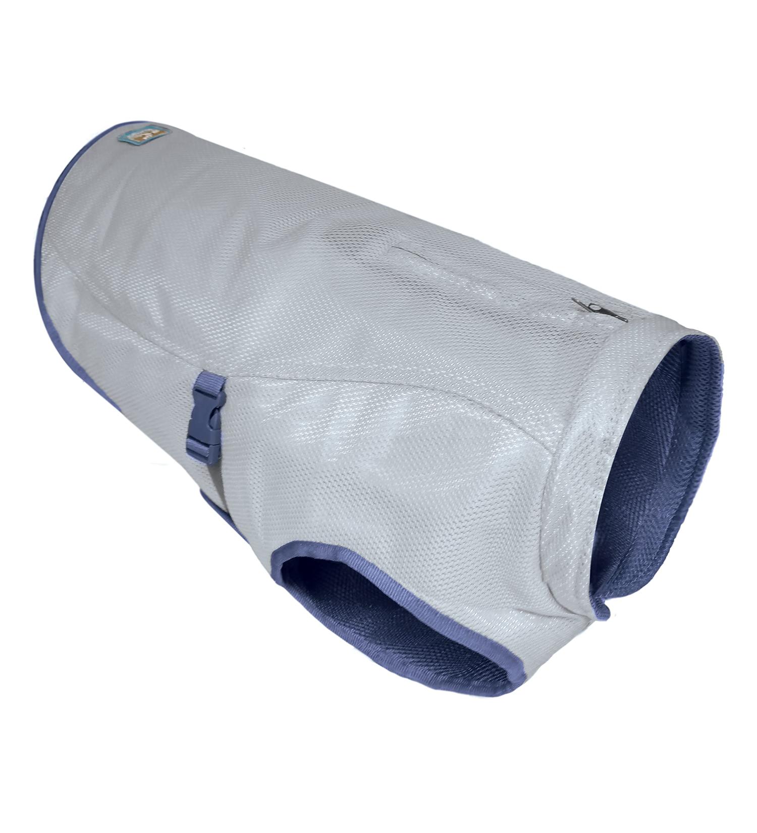 Kurgo Cooling Vest for Dogs - XL Ice Blue Cools Neck & Chest Reflective Material for High Temperatures | Shop Internationally - Buy Online on GoSupps.com